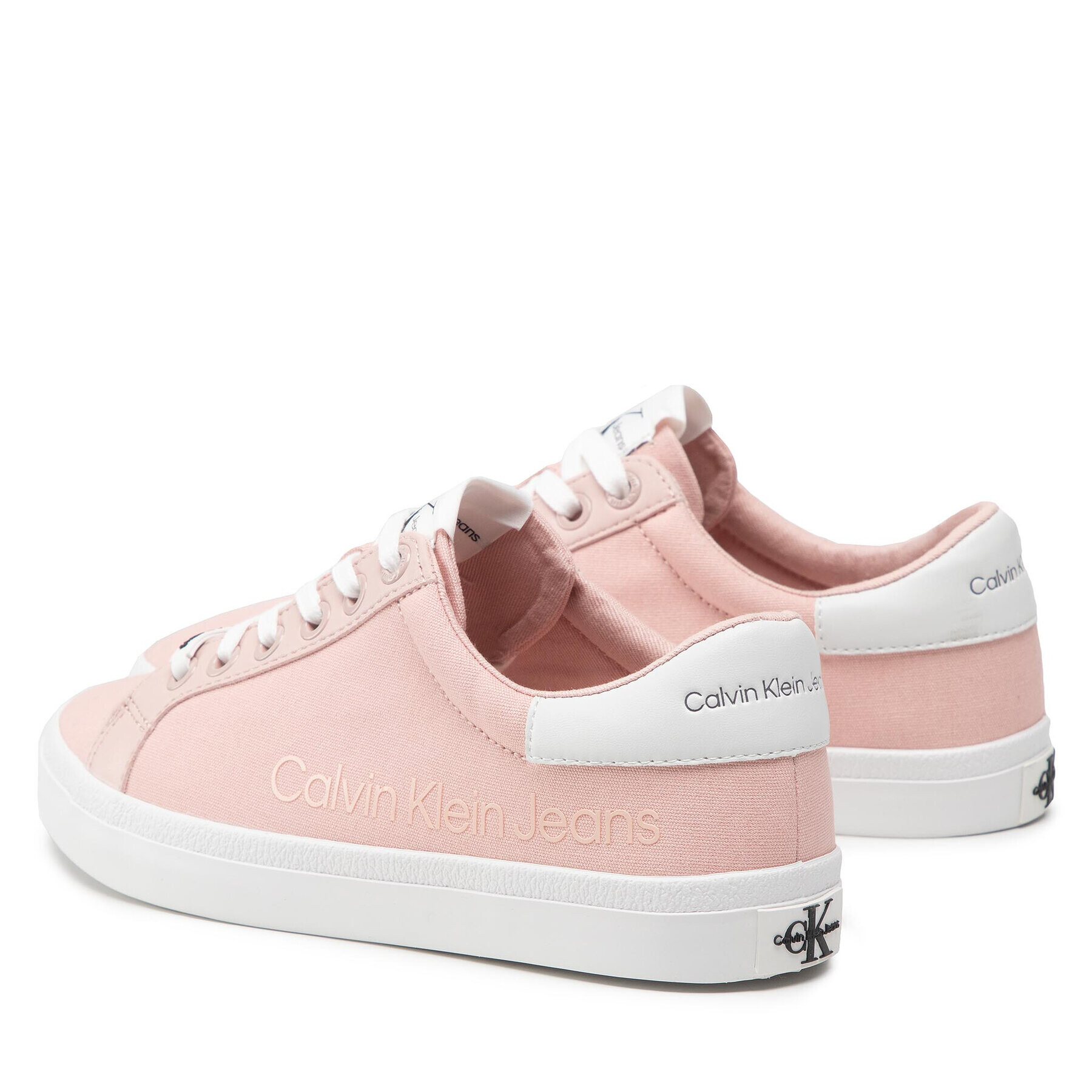 Calvin Klein Jeans Sneakersy Low Profile Sneaker Laceup Co YW0YW00057 Růžová - Pepit.cz