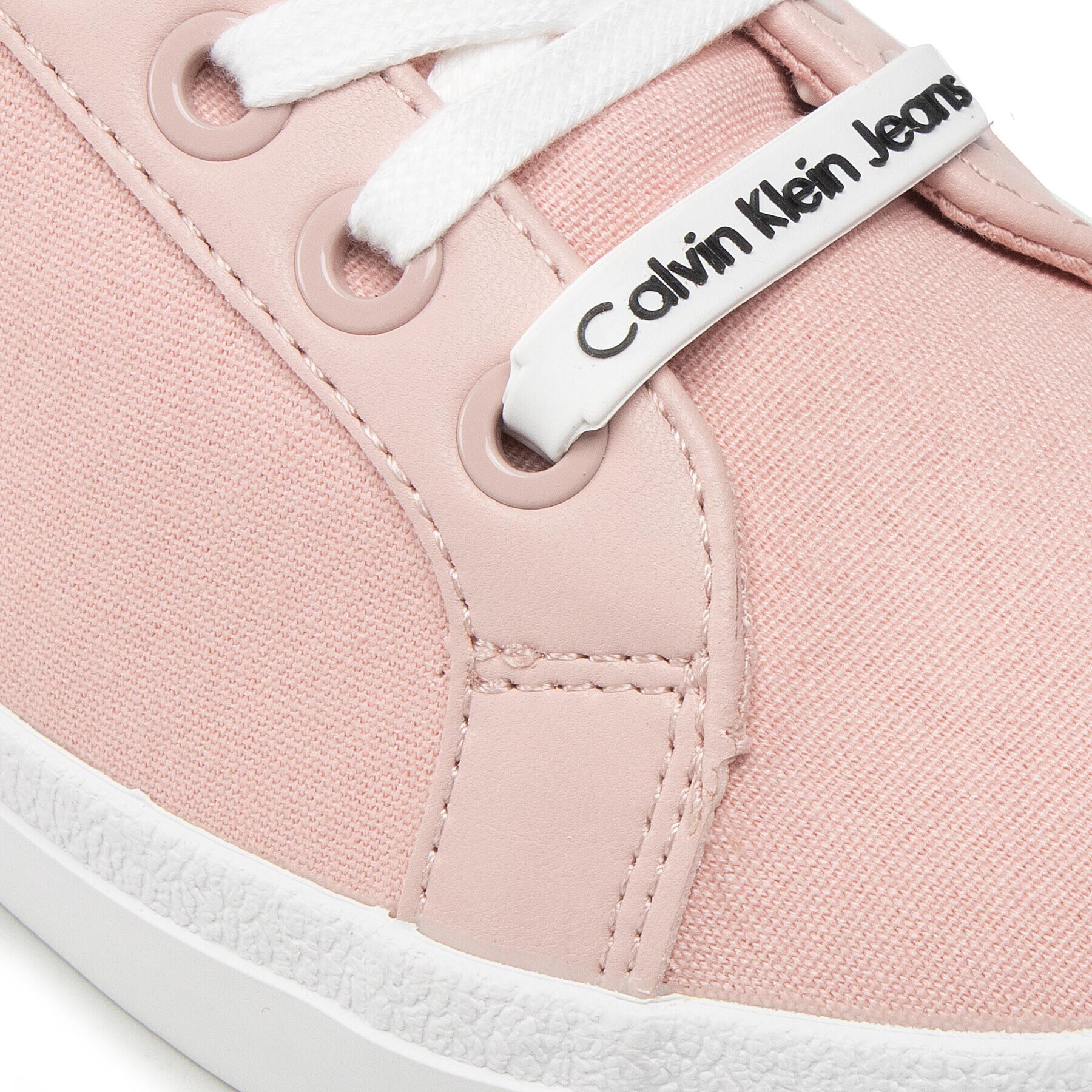 Calvin Klein Jeans Sneakersy Low Profile Sneaker Laceup Co YW0YW00057 Růžová - Pepit.cz