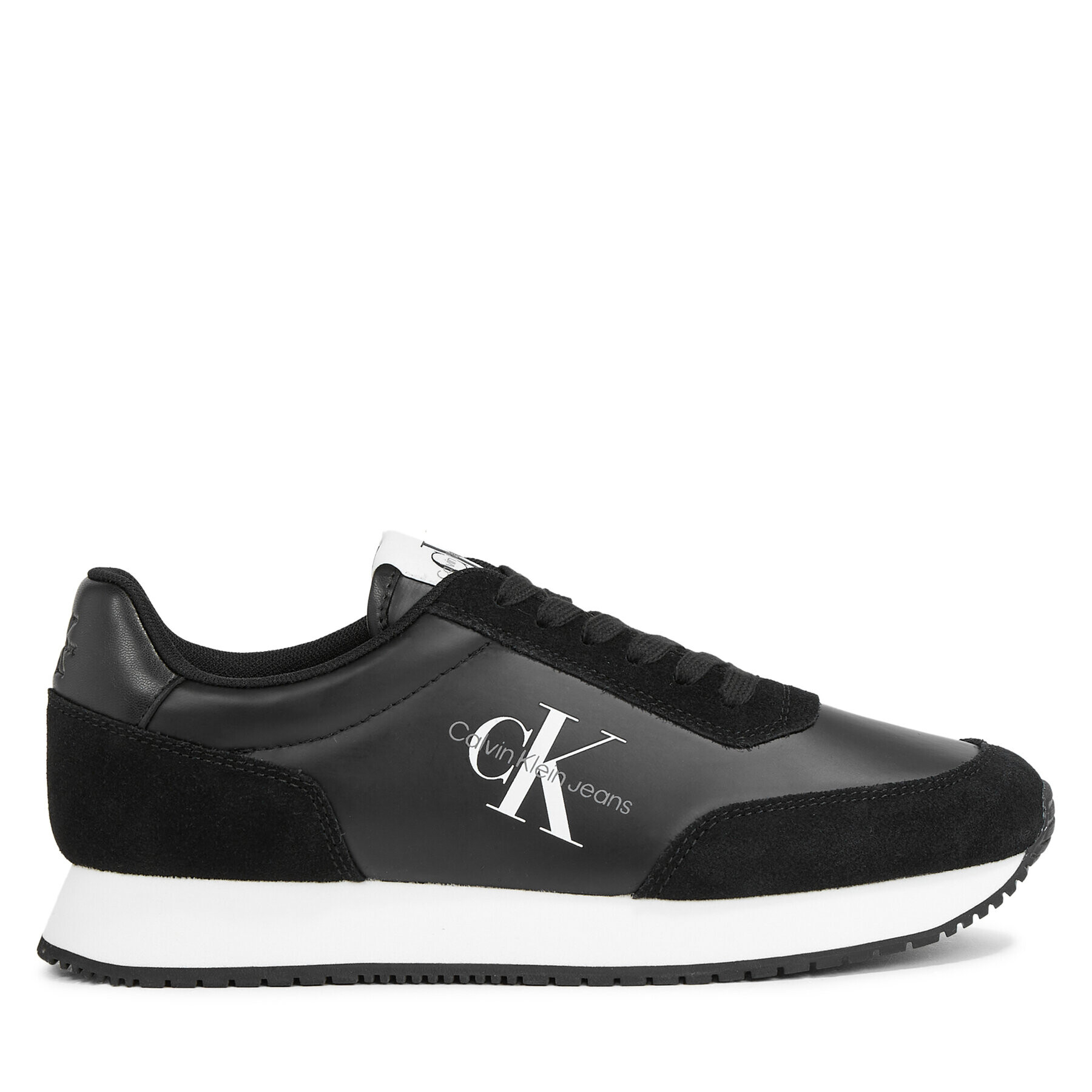 Calvin Klein Jeans Sneakersy Retro Runner Low Laceup Ny Pearl YW0YW01056 Černá - Pepit.cz