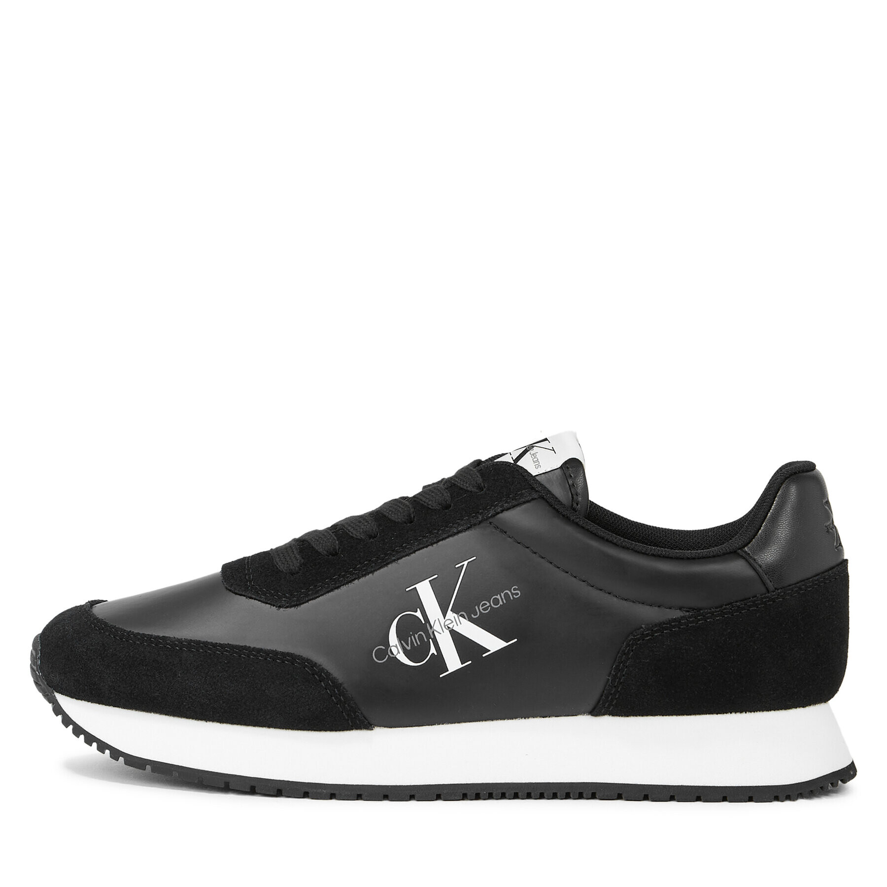 Calvin Klein Jeans Sneakersy Retro Runner Low Laceup Ny Pearl YW0YW01056 Černá - Pepit.cz