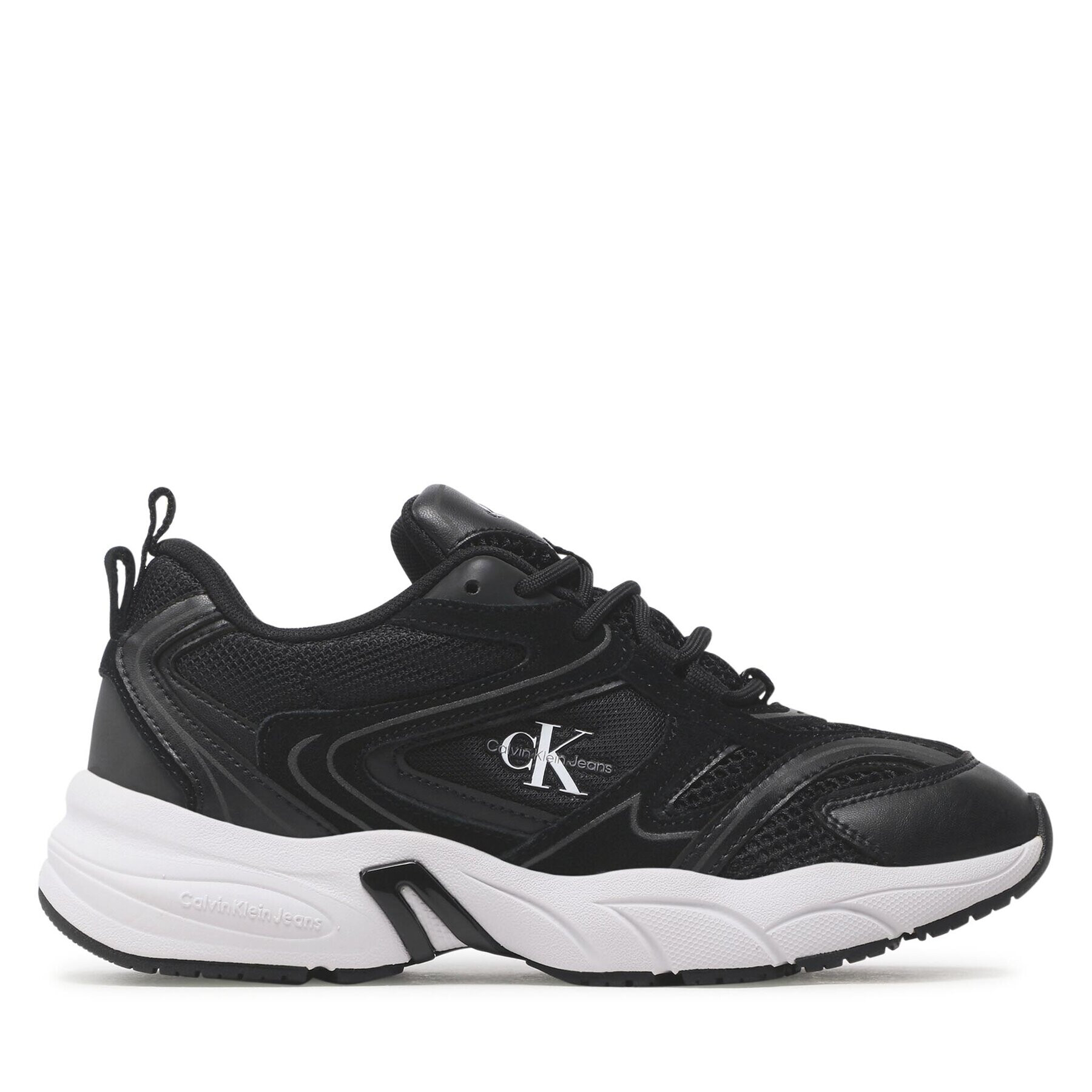 Calvin Klein Jeans Sneakersy Retro Tennis Su-Mesh W YW0YW00891 Černá - Pepit.cz