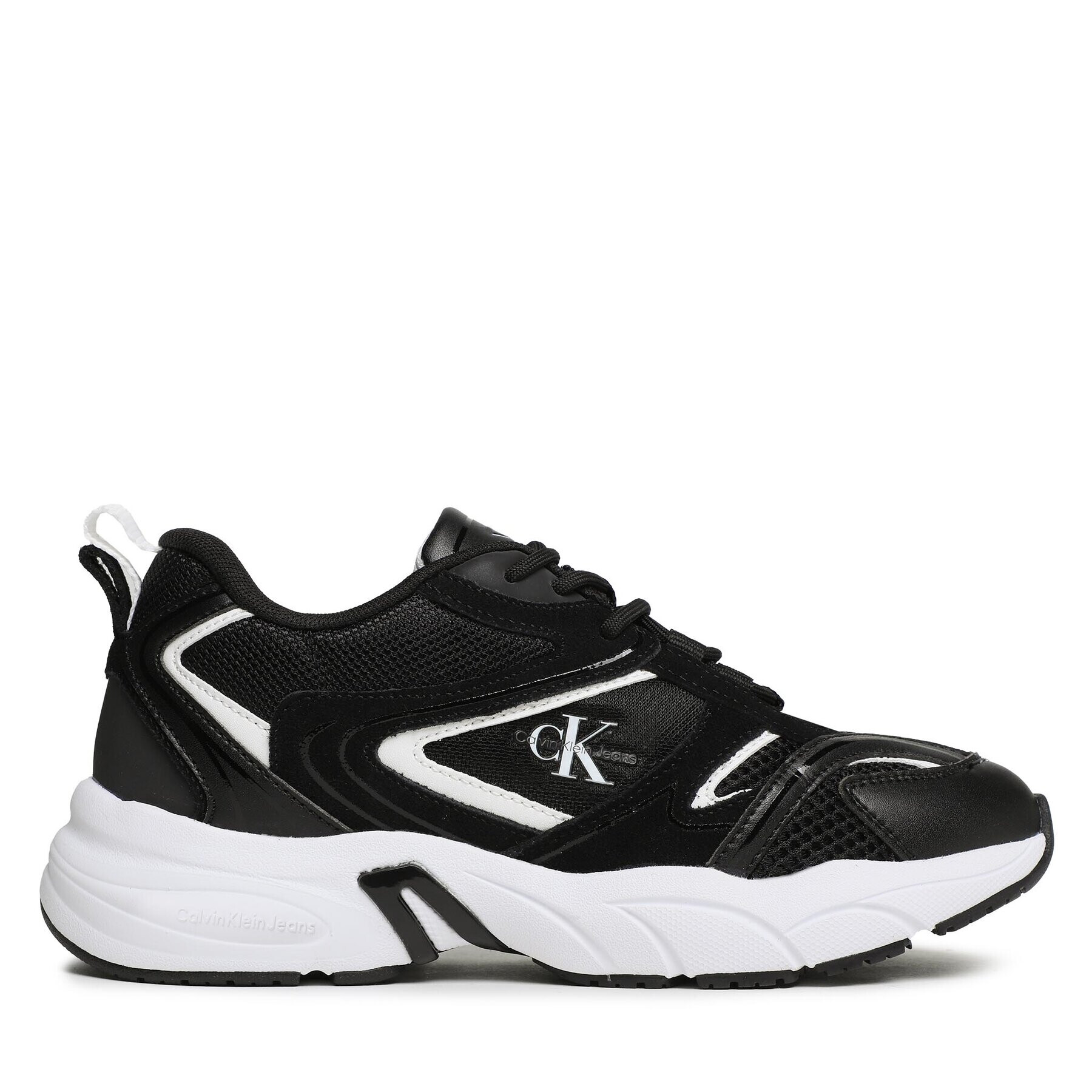 Calvin Klein Jeans Sneakersy Retro TTennis Su-Mesh Wn YW0YW00891 Černá - Pepit.cz