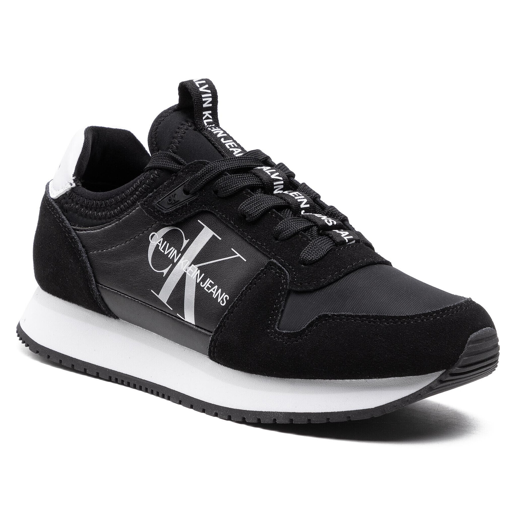 Calvin Klein Jeans Sneakersy Runner YW0YW00075 Černá - Pepit.cz