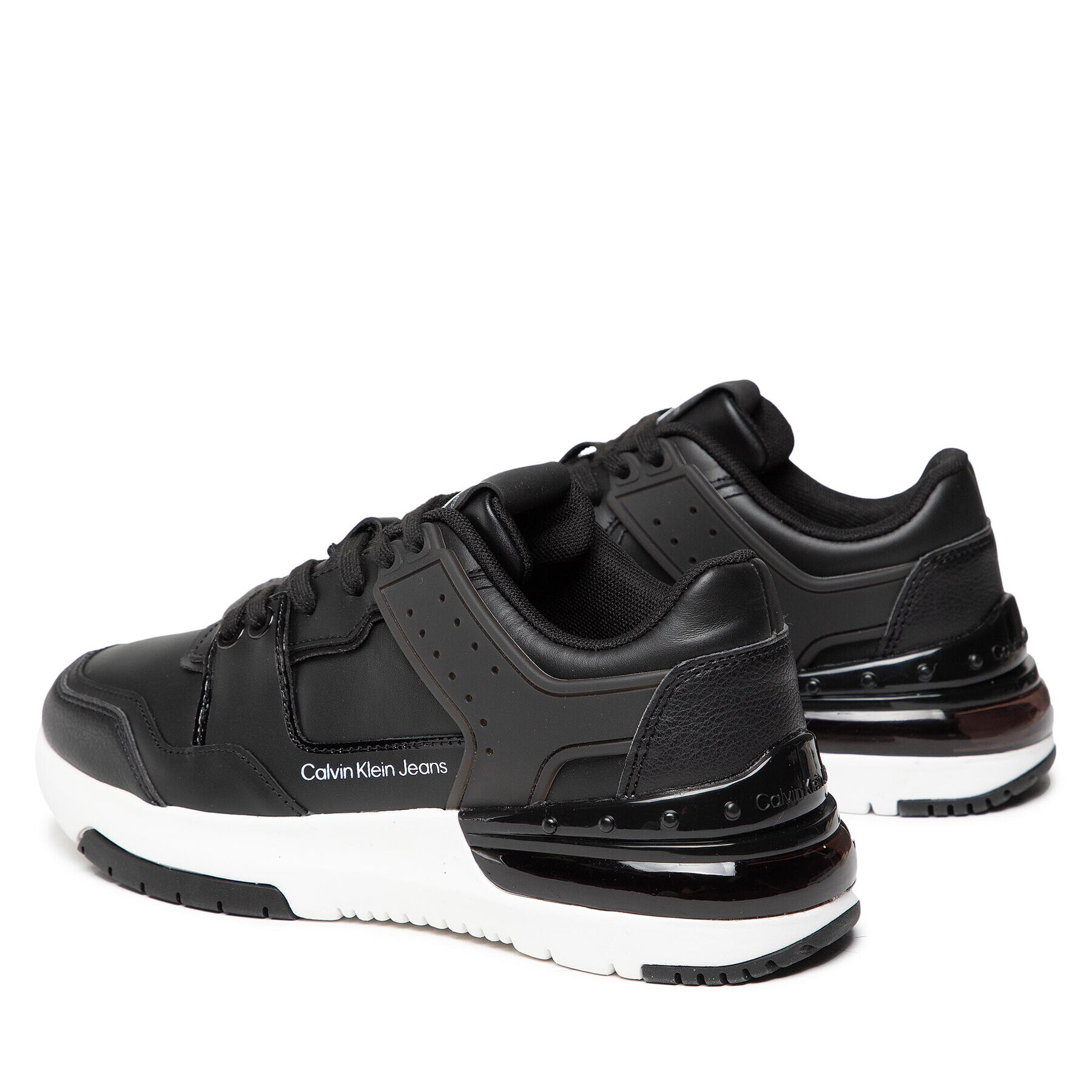 Calvin Klein Jeans Sneakersy Sporty Runner Comfair Laceup Tpu YW0YW00696 Černá - Pepit.cz