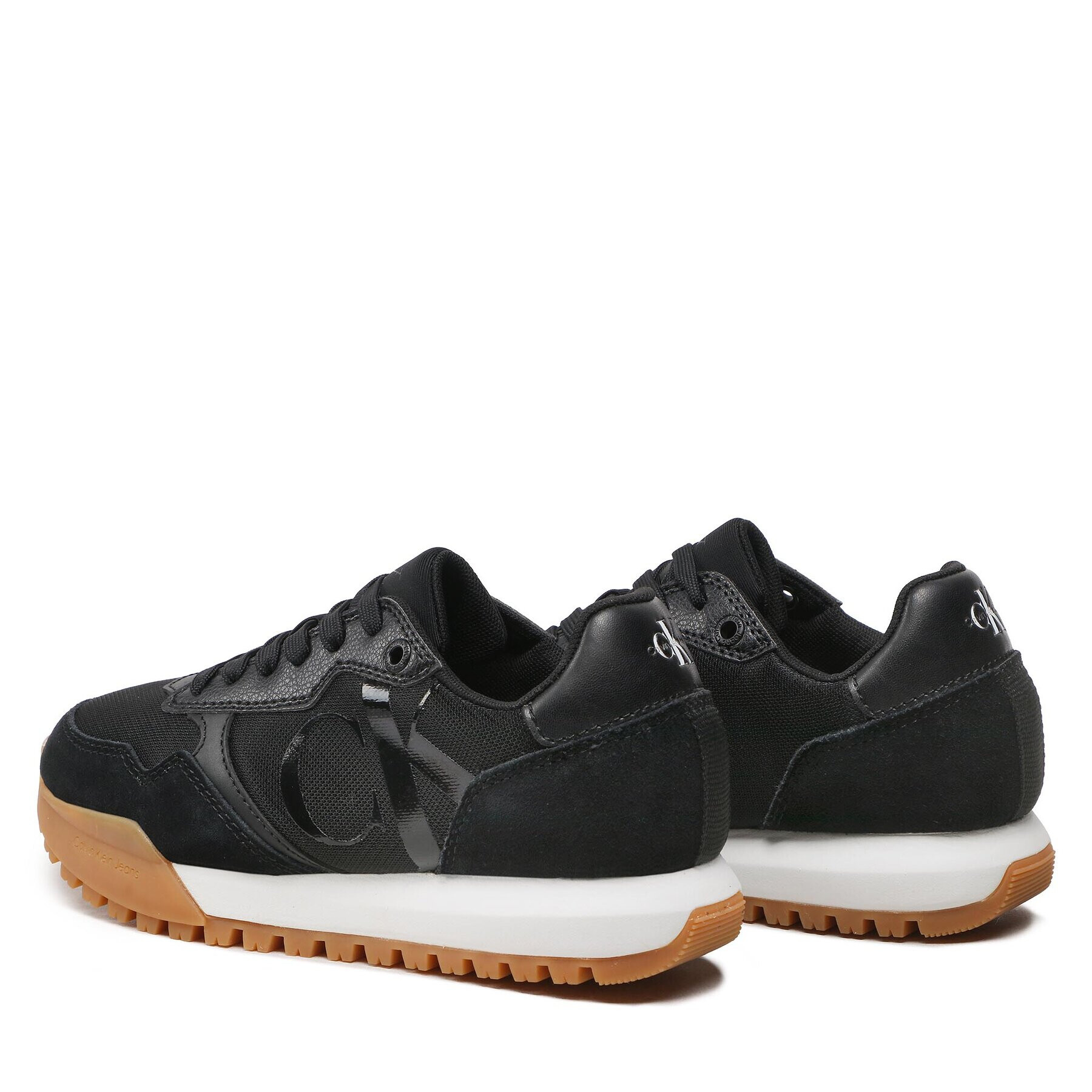 Calvin Klein Jeans Sneakersy Toothy Runner Bold Mono W YW0YW00884 Černá - Pepit.cz