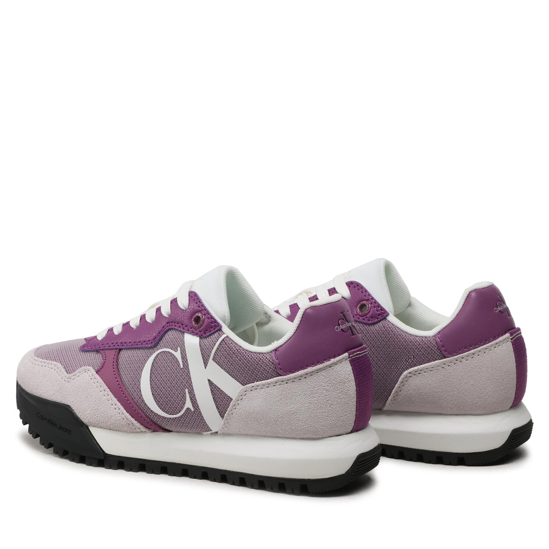 Calvin Klein Jeans Sneakersy Toothy Runner Bold Mono YW0YW00884 Fialová - Pepit.cz