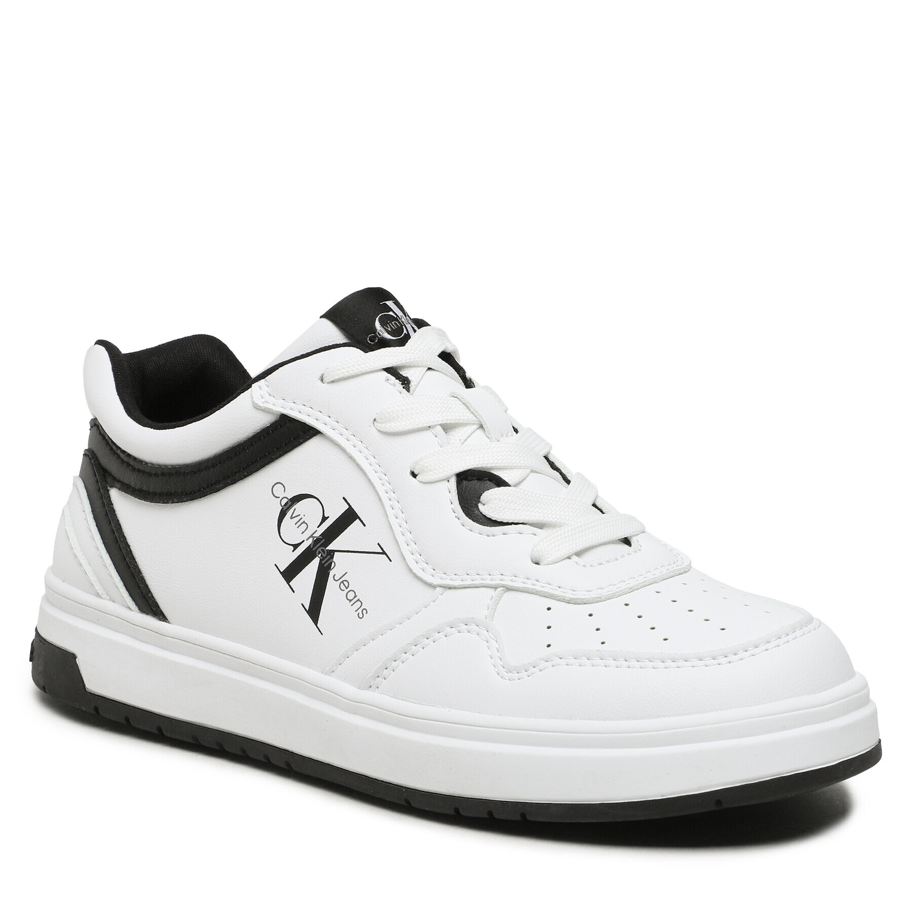 Calvin Klein Jeans Sneakersy V3X9-80726-13551 S Bílá - Pepit.cz