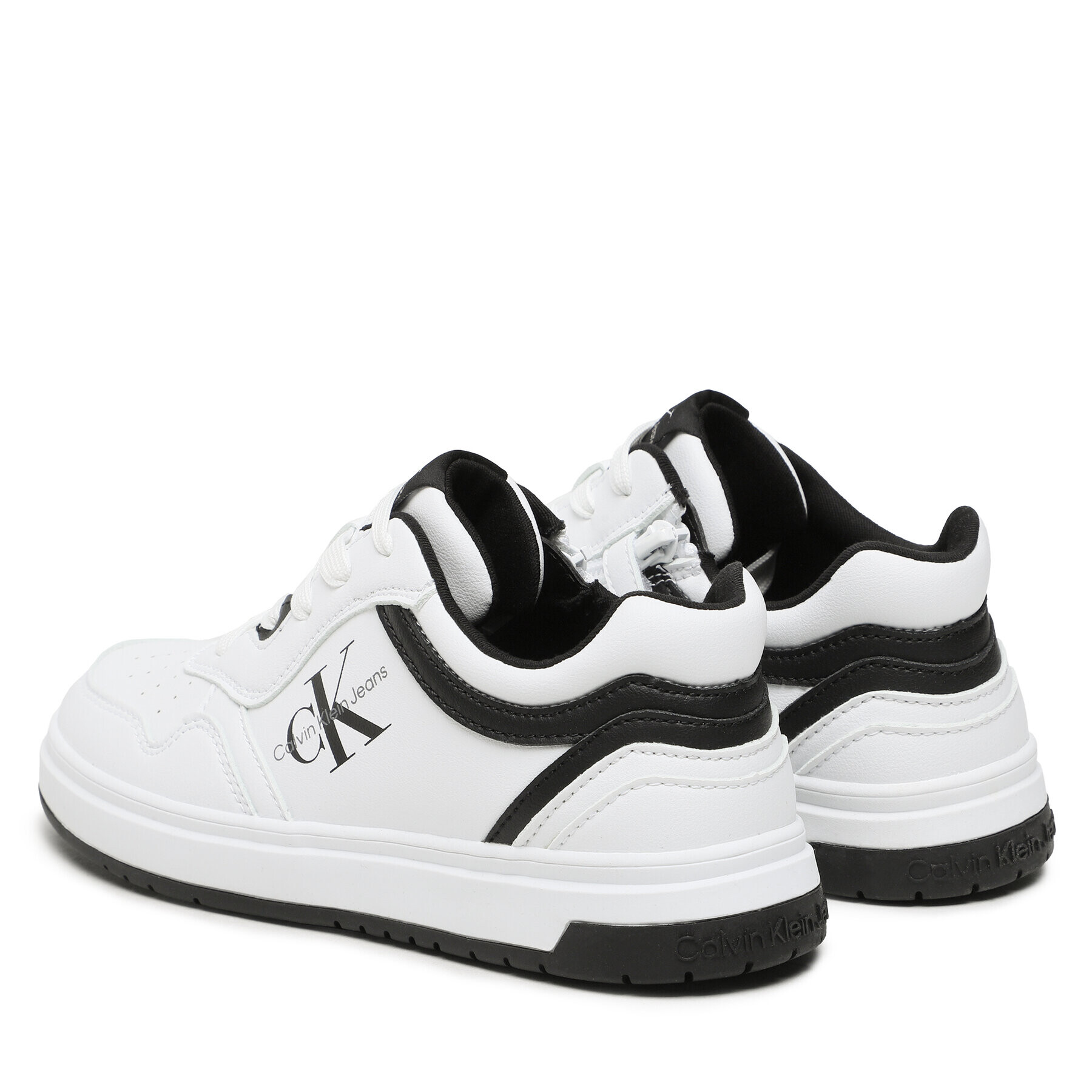 Calvin Klein Jeans Sneakersy V3X9-80726-13551 S Bílá - Pepit.cz