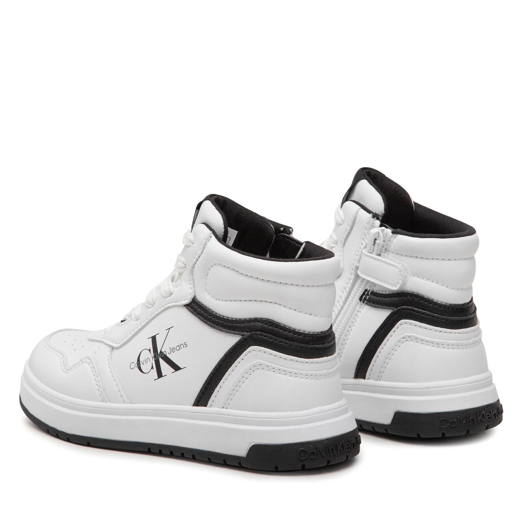 Calvin Klein Jeans Sneakersy V3X9-80730-13551 M Bílá - Pepit.cz