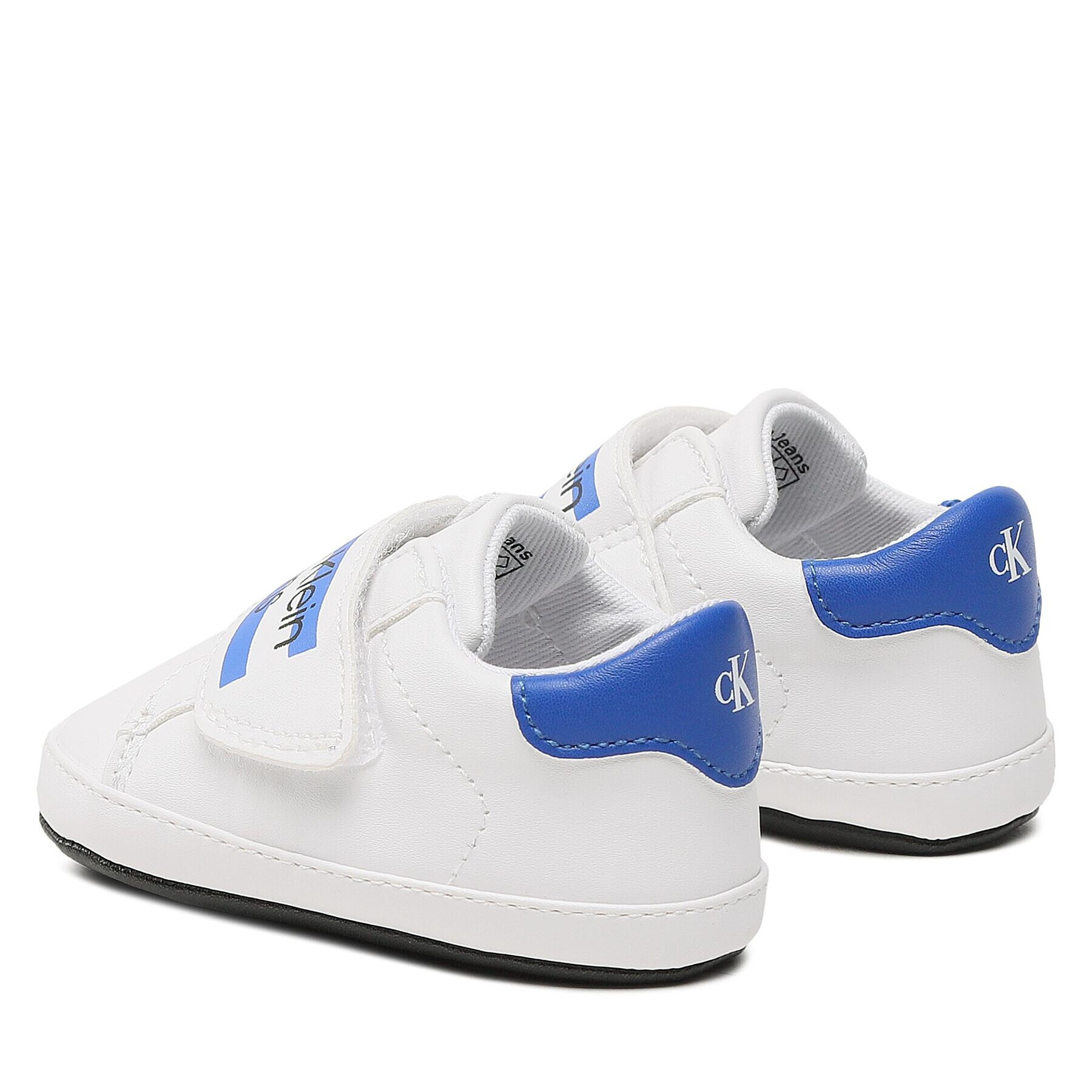 Calvin Klein Jeans Sneakersy Velcro Shoe V0B4-80542-1582 Bílá - Pepit.cz