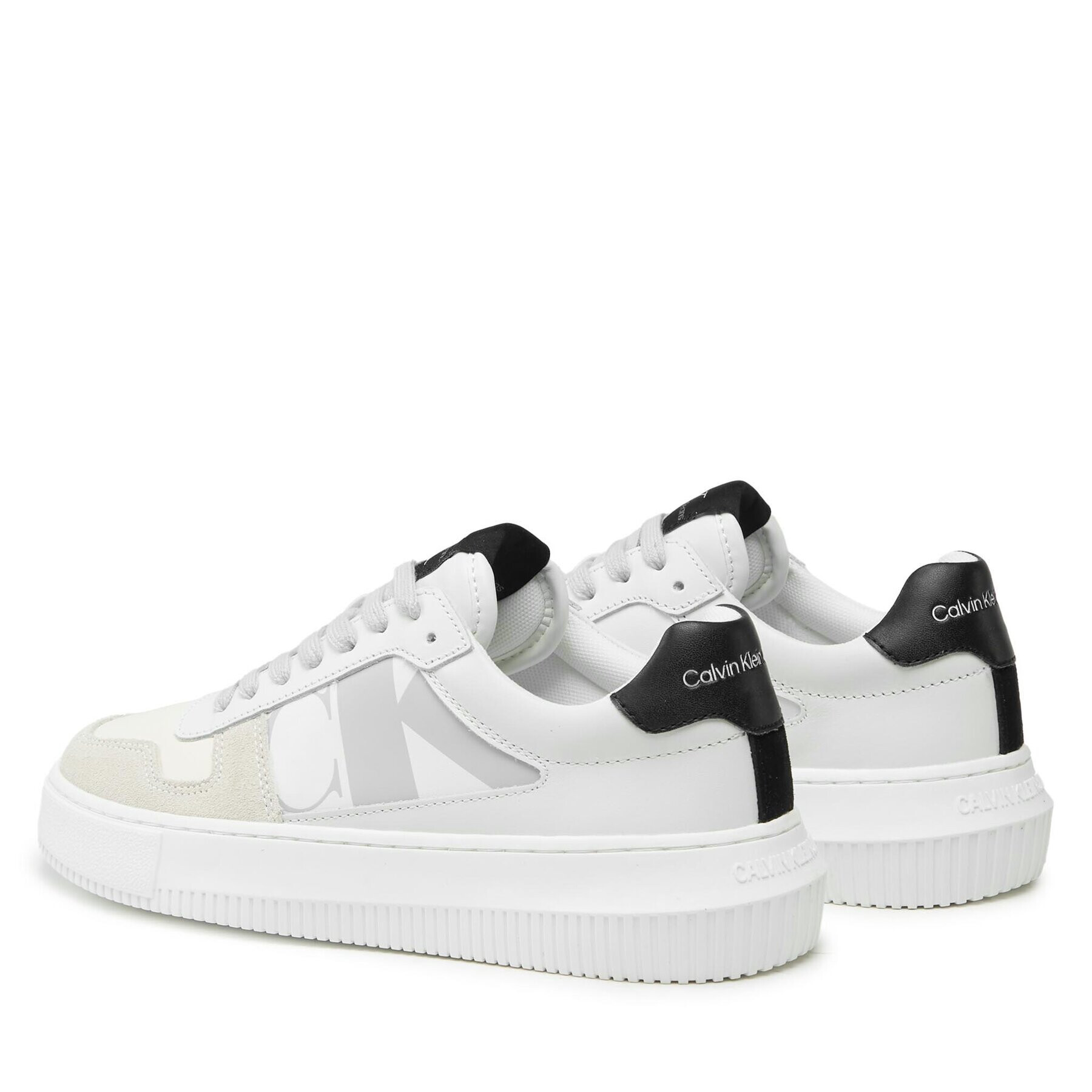 Calvin Klein Jeans Sneakersy YW0YW01046 Bílá - Pepit.cz