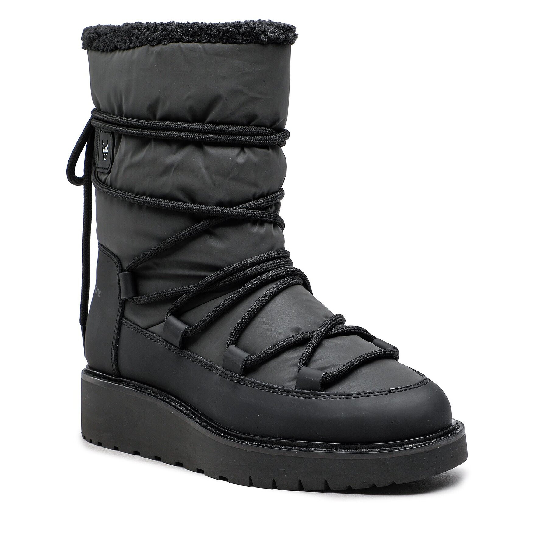 Calvin Klein Jeans Sněhule Plus Snow Boot YW0YW00731 Černá - Pepit.cz