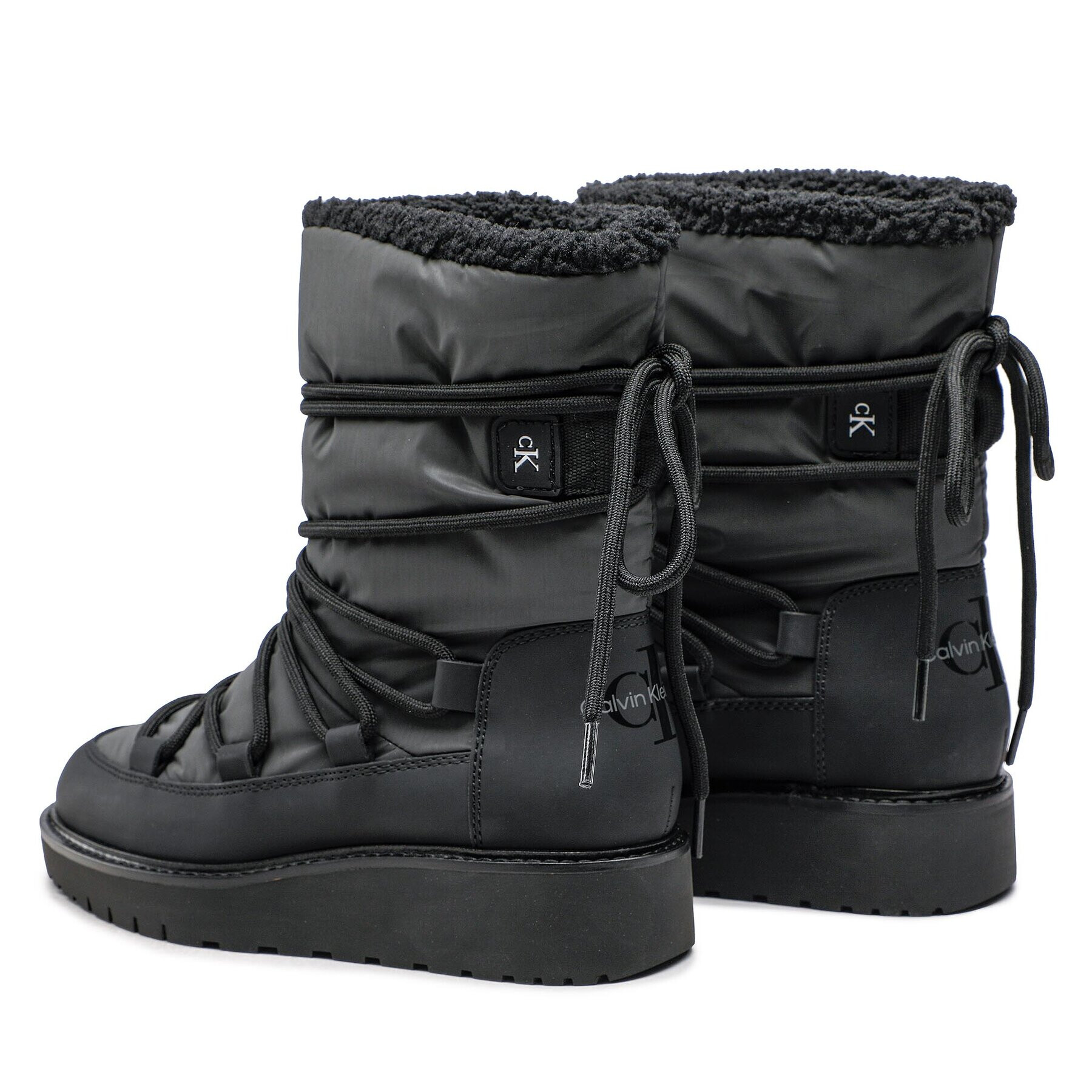 Calvin Klein Jeans Sněhule Plus Snow Boot YW0YW00731 Černá - Pepit.cz