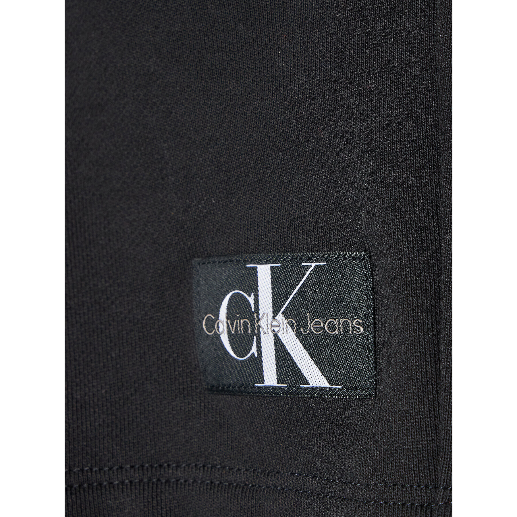 Calvin Klein Jeans Sportovní kraťasy Badge IB0IB01573 Černá Regular Fit - Pepit.cz