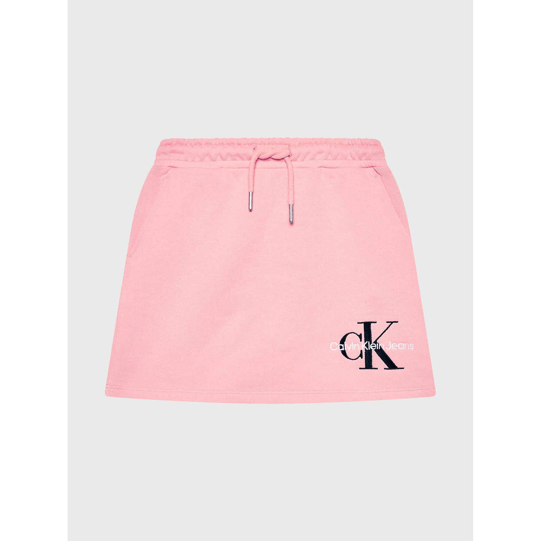 Calvin Klein Jeans Sukně Monogram Off Placed IG0IG01578 Růžová Regular Fit - Pepit.cz