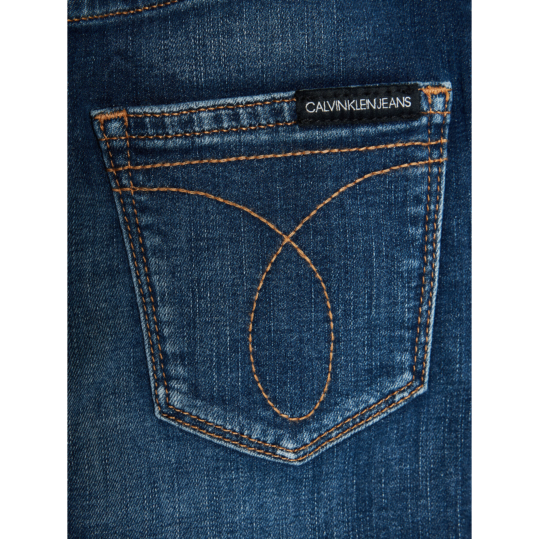 Calvin Klein Jeans Sukně Pencil IG0IG01035 Tmavomodrá Regular Fit - Pepit.cz