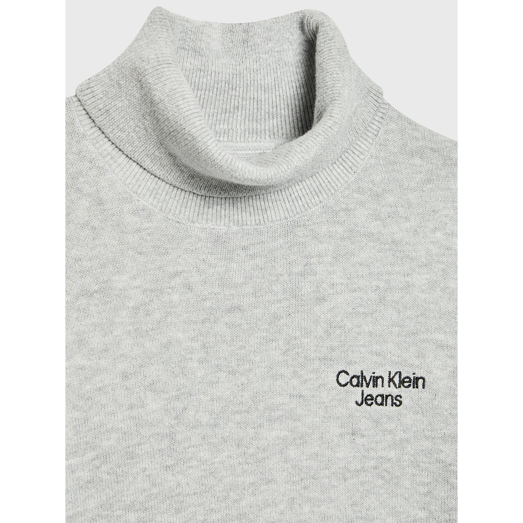 Calvin Klein Jeans Svetr IB0IB01331 Šedá Regular Fit - Pepit.cz