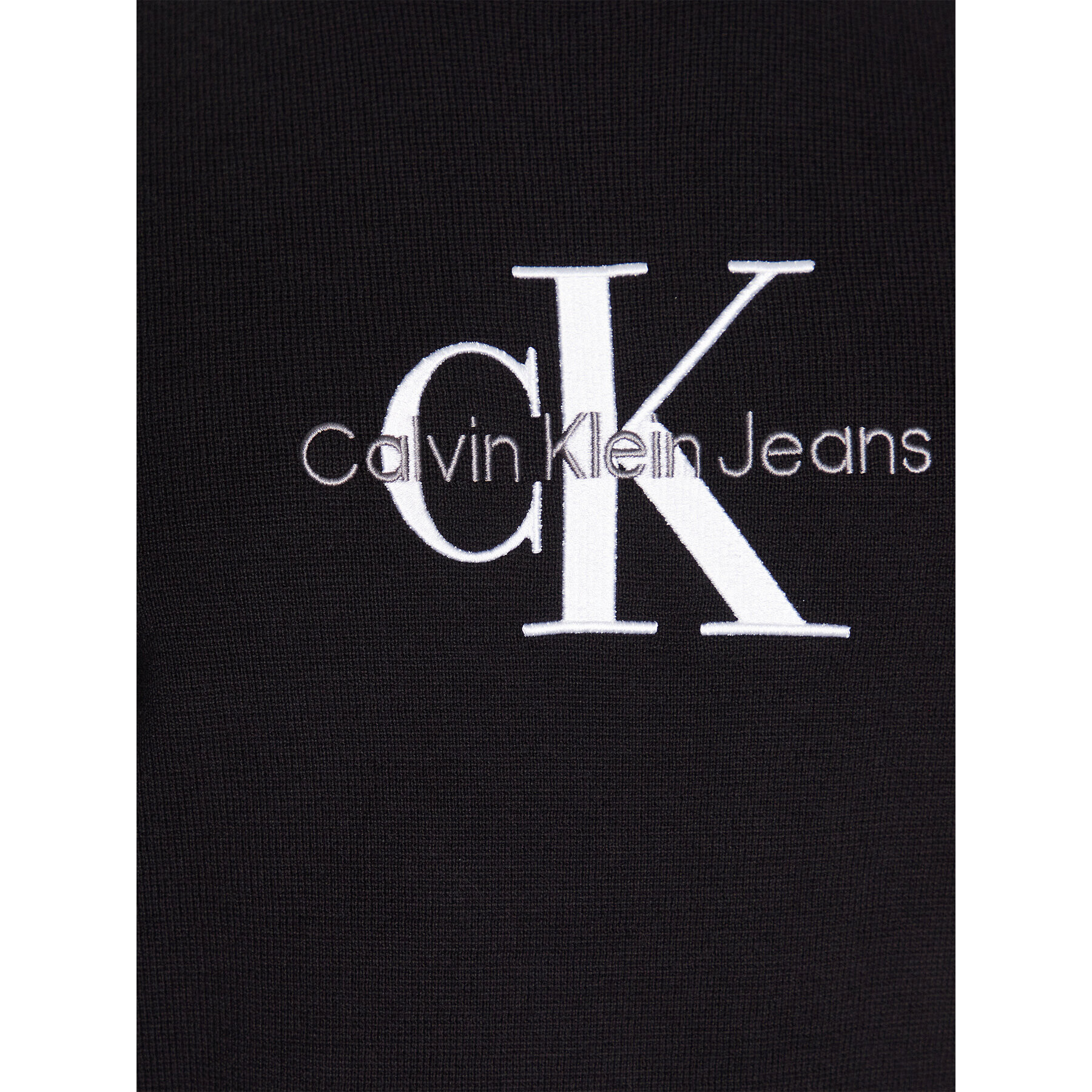 Calvin Klein Jeans Svetr J30J323295 Černá Regular Fit - Pepit.cz