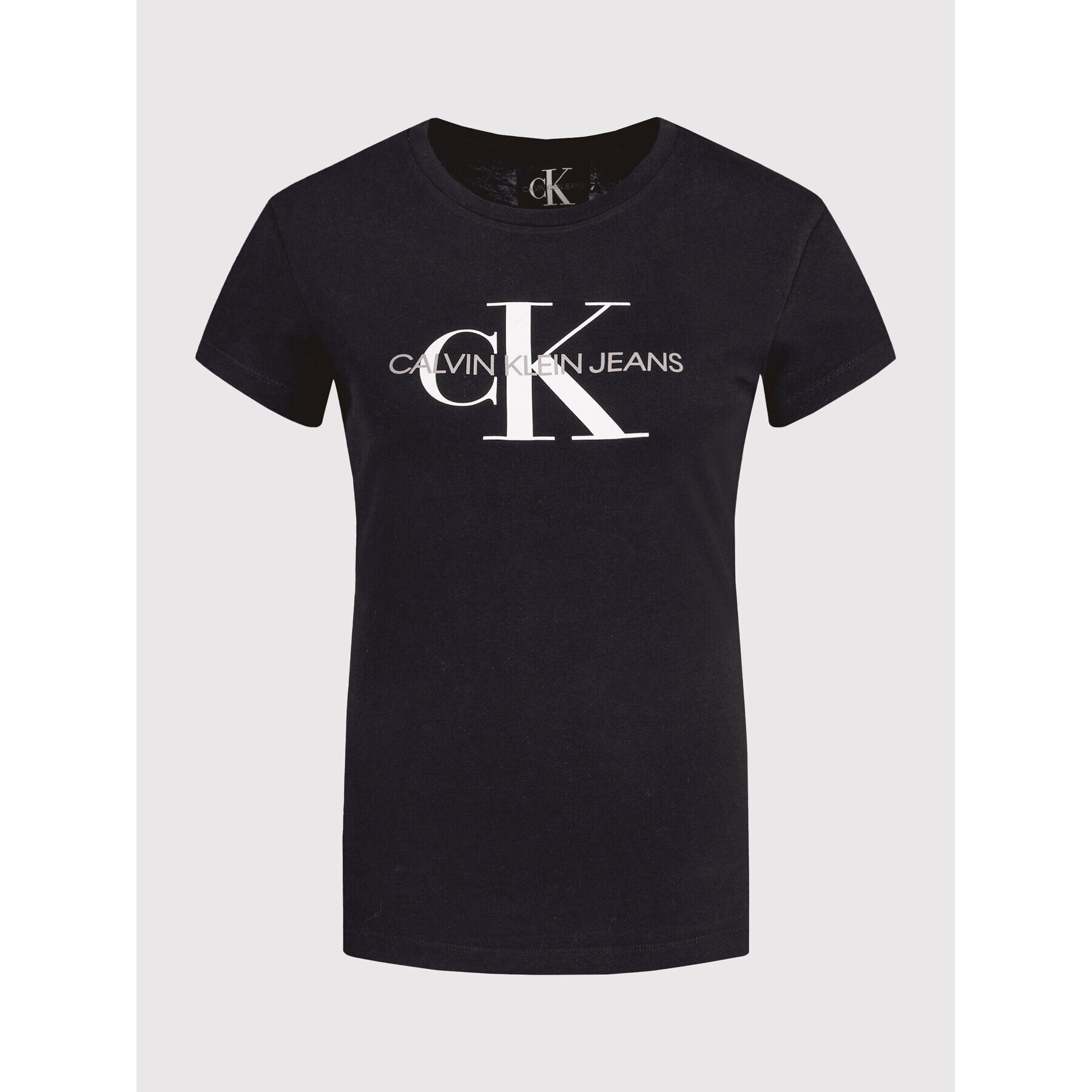 Calvin Klein Jeans T-Shirt Core Monogram Logo J20J207878 Černá Regular Fit - Pepit.cz