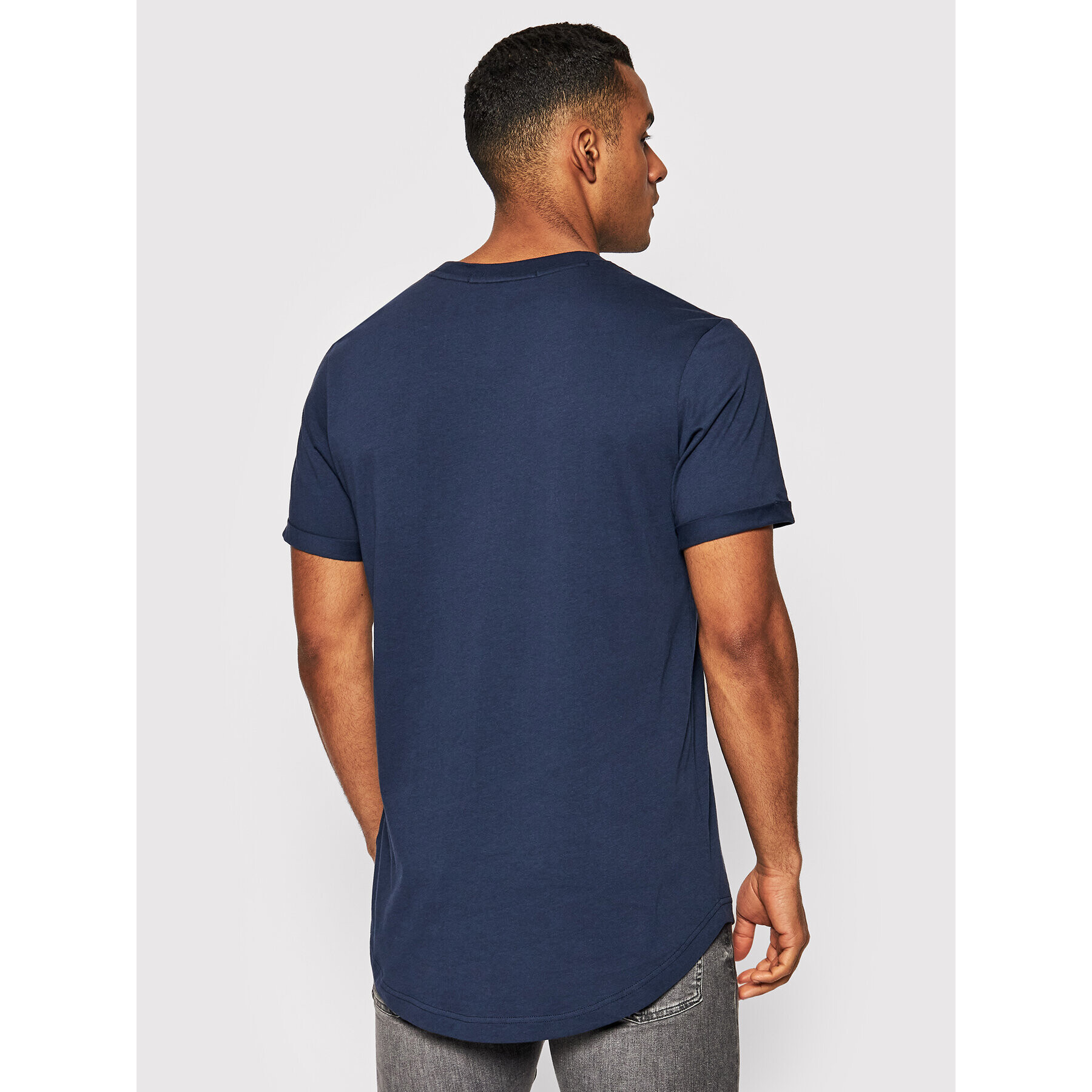 Calvin Klein Jeans T-Shirt Essential J30J315319 Tmavomodrá Regular Fit - Pepit.cz