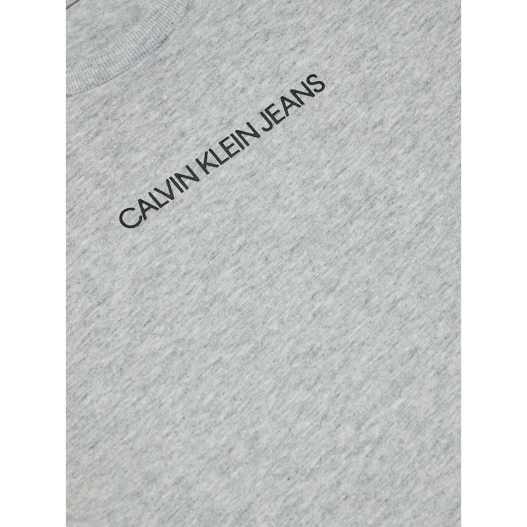 Calvin Klein Jeans T-Shirt IB0IB00838 Šedá Regular Fit - Pepit.cz