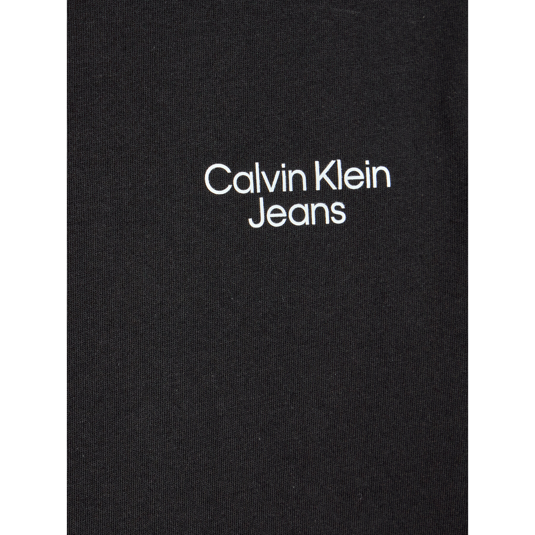 Calvin Klein Jeans T-Shirt IB0IB01319 Černá Regular Fit - Pepit.cz