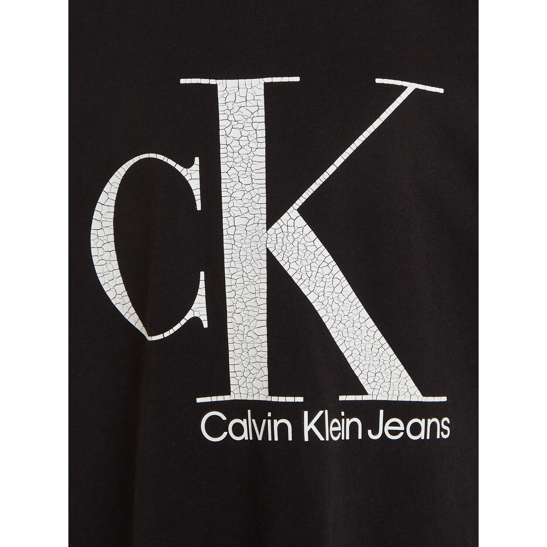 Calvin Klein Jeans T-Shirt IB0IB01899 Černá Regular Fit - Pepit.cz