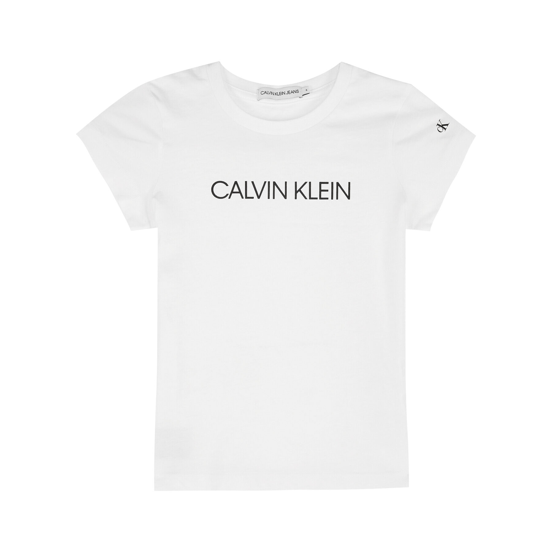 Calvin Klein Jeans T-Shirt IG0IG00380 Bílá Regular Fit - Pepit.cz