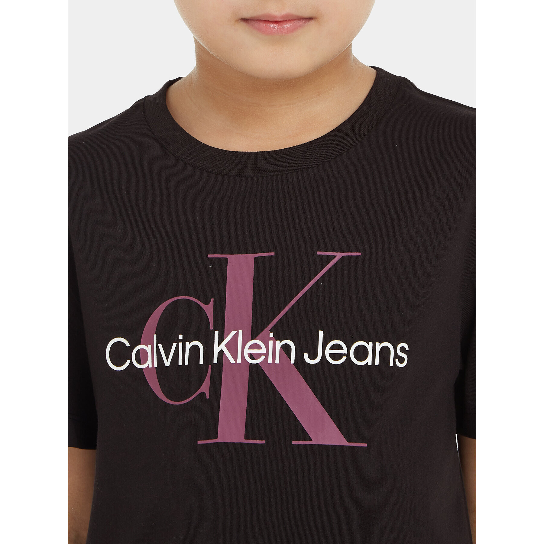 Calvin Klein Jeans T-Shirt IU0IU00460 Černá Regular Fit - Pepit.cz