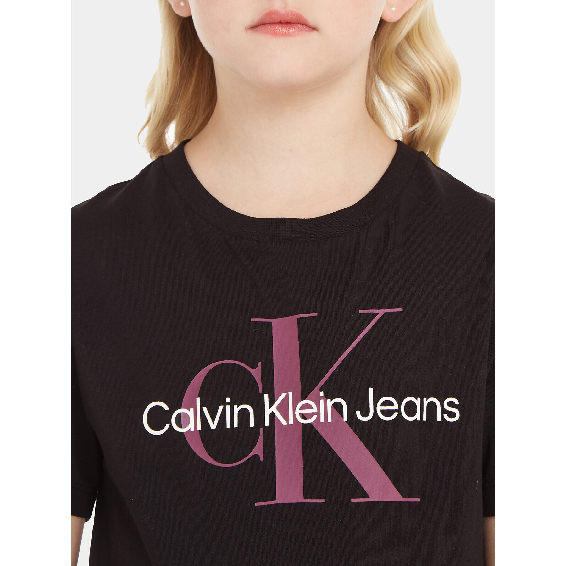 Calvin Klein Jeans T-Shirt IU0IU00460 Černá Regular Fit - Pepit.cz