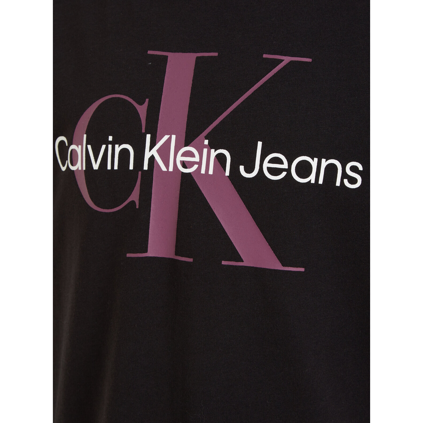 Calvin Klein Jeans T-Shirt IU0IU00460 Černá Regular Fit - Pepit.cz