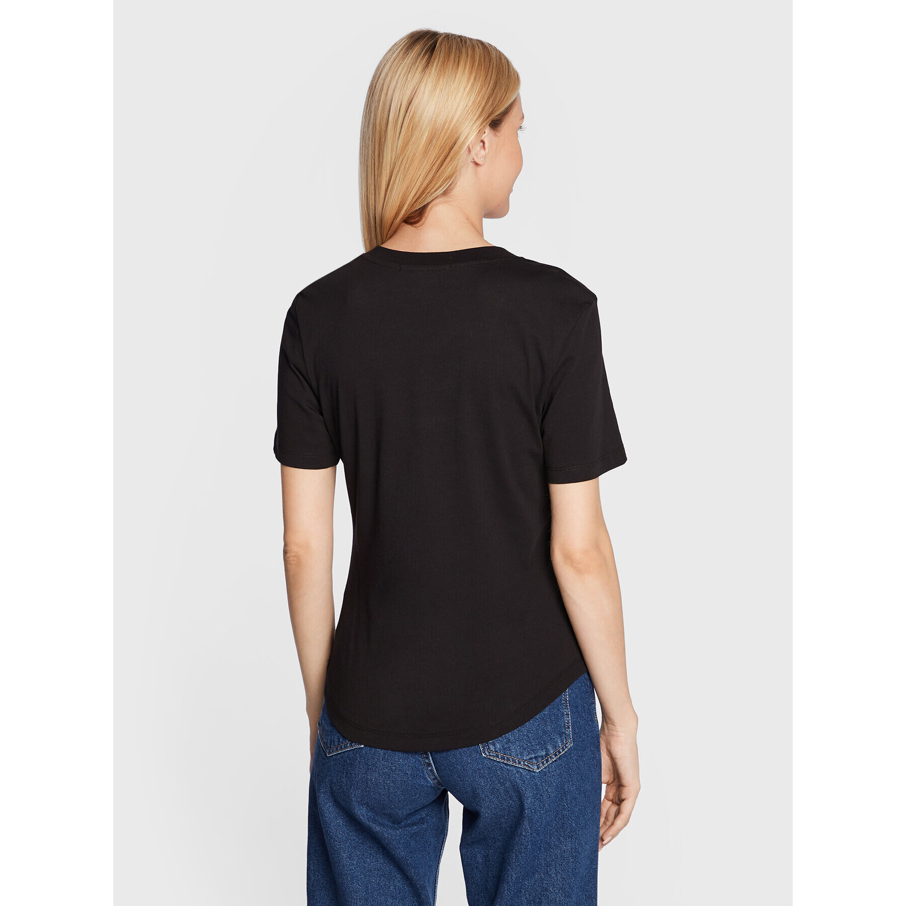 Calvin Klein Jeans T-Shirt J20J219138 Černá Regular Fit - Pepit.cz