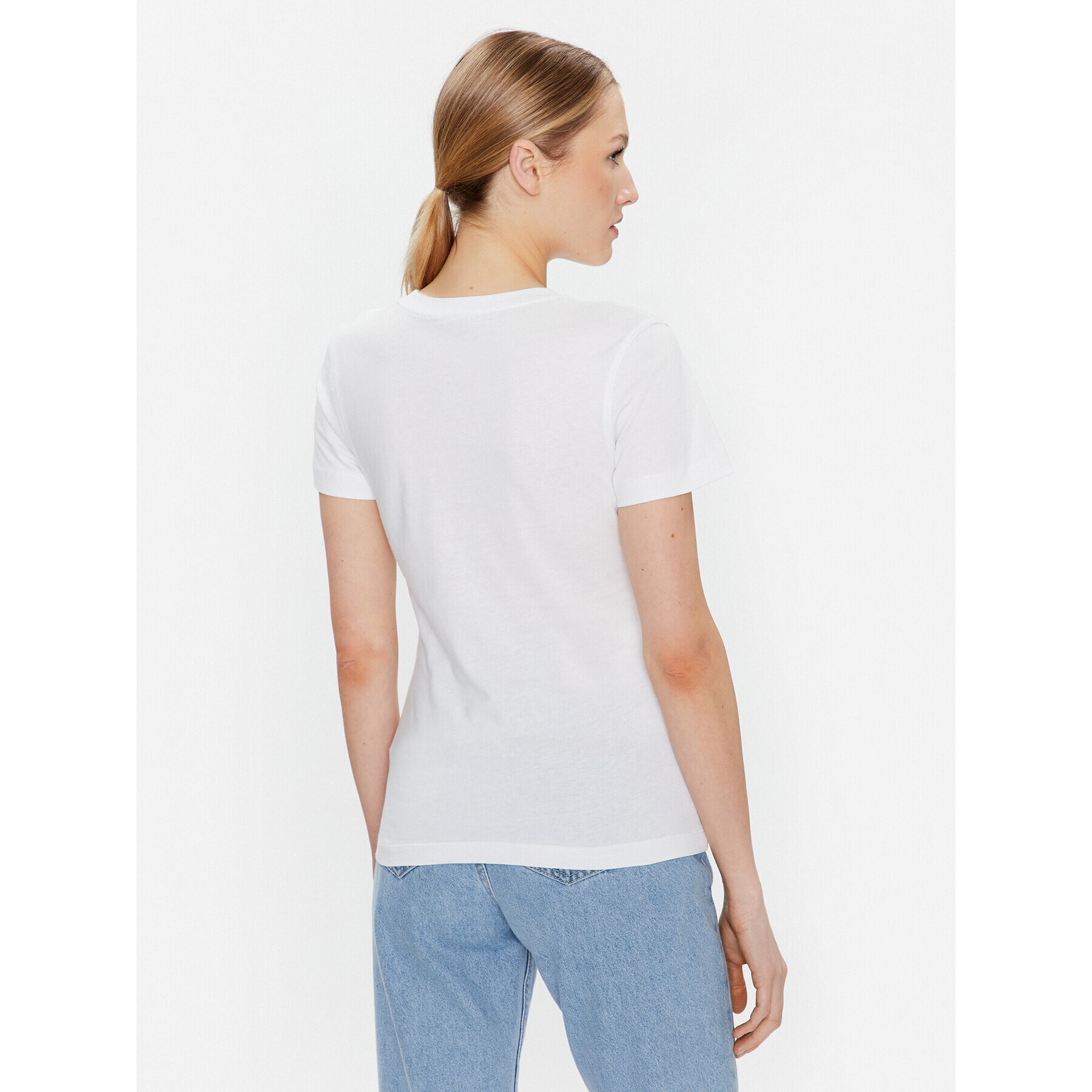 Calvin Klein Jeans T-Shirt J20J220720 Bílá Regular Fit - Pepit.cz