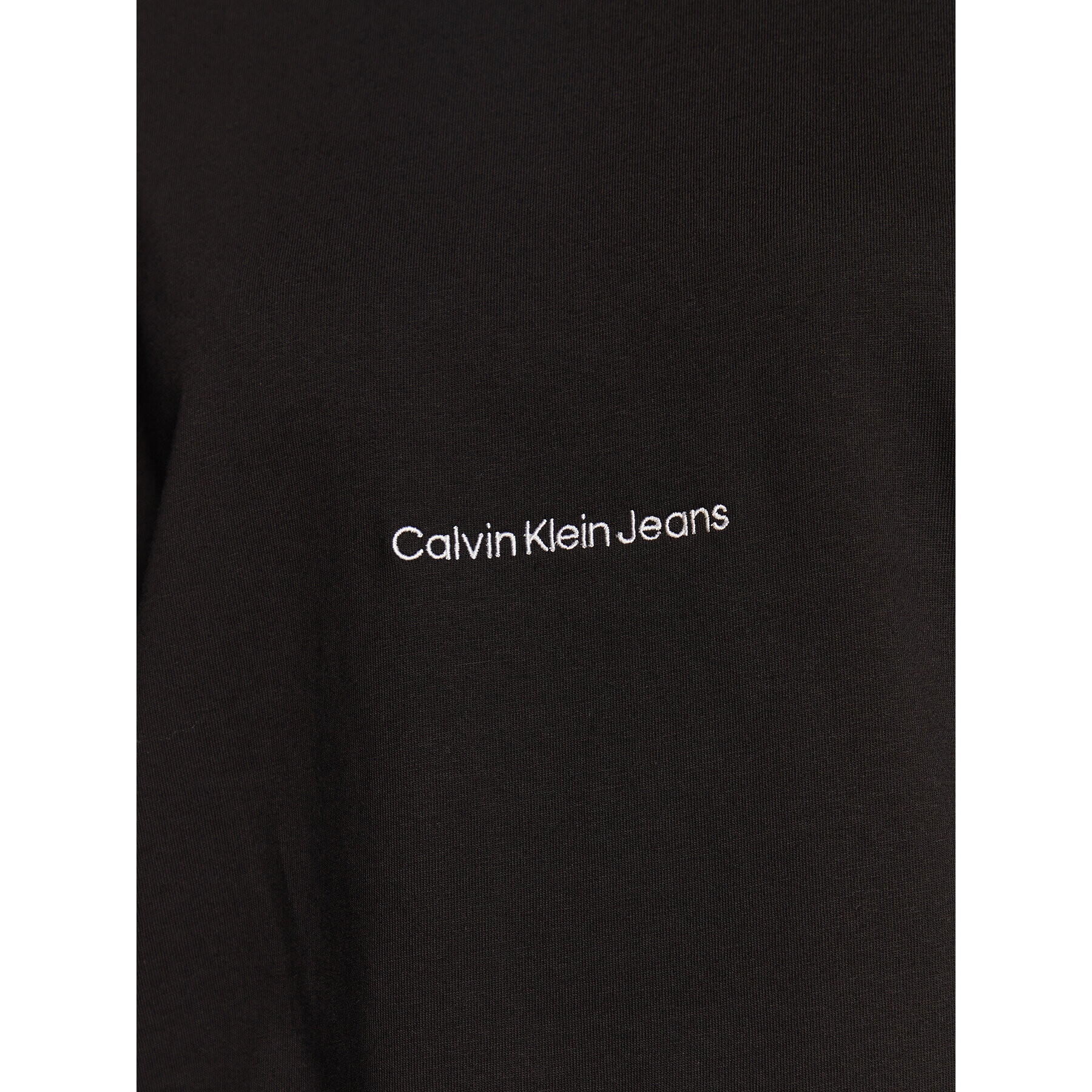 Calvin Klein Jeans T-Shirt J20J220768 Černá Boyfriend Fit - Pepit.cz