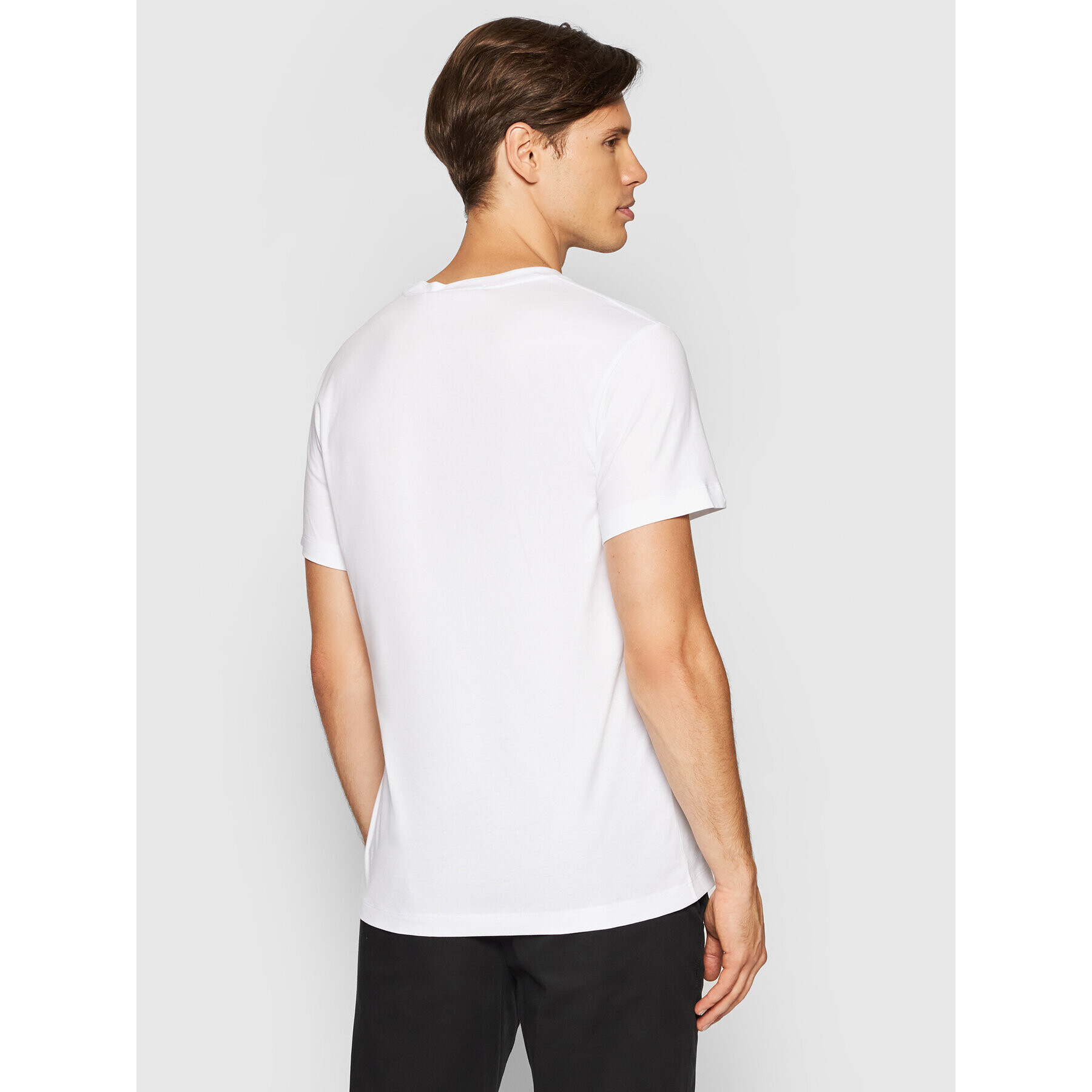 Calvin Klein Jeans T-Shirt J30J317508 Bílá Regular Fit - Pepit.cz