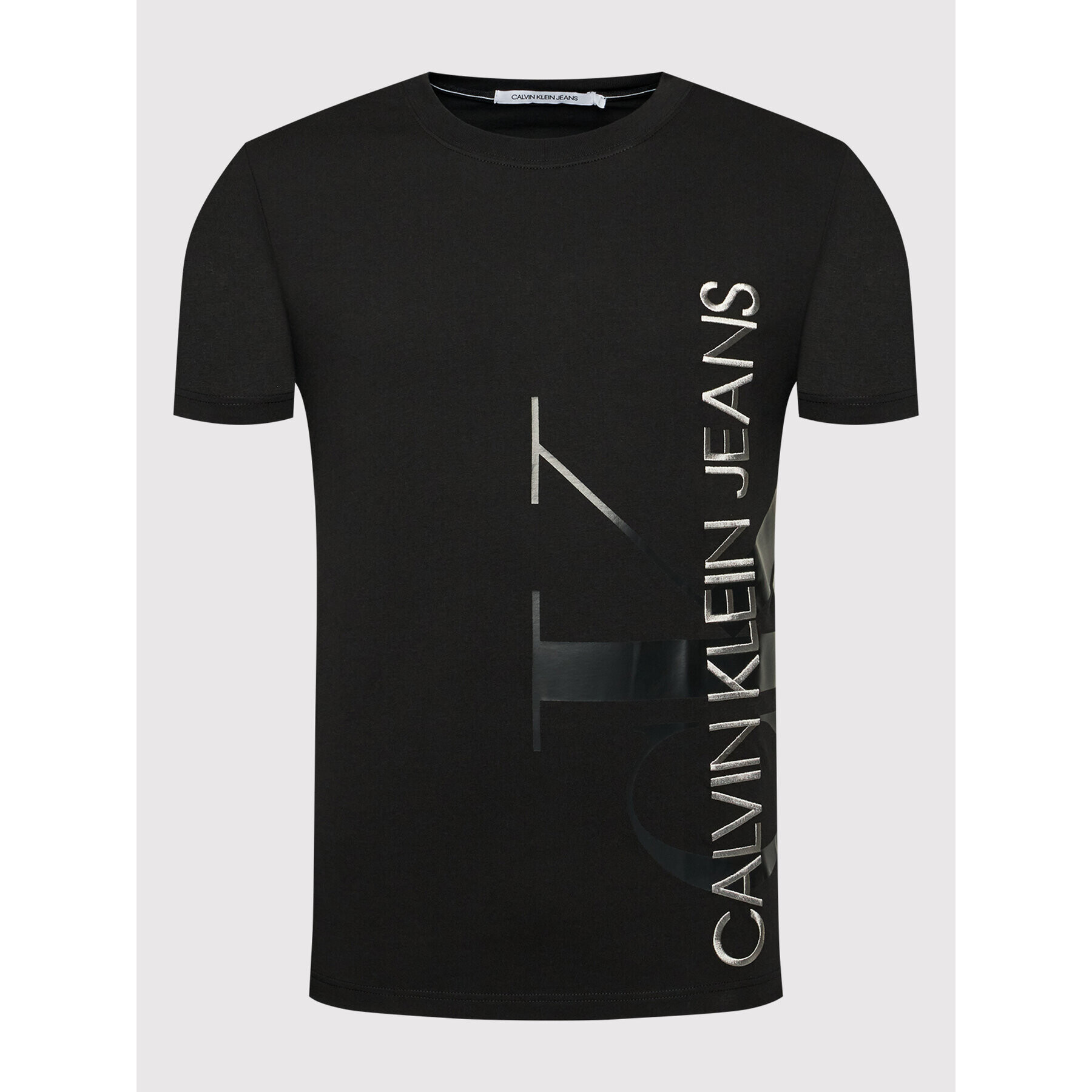 Calvin Klein Jeans T-Shirt J30J318736 Černá Relaxed Fit - Pepit.cz