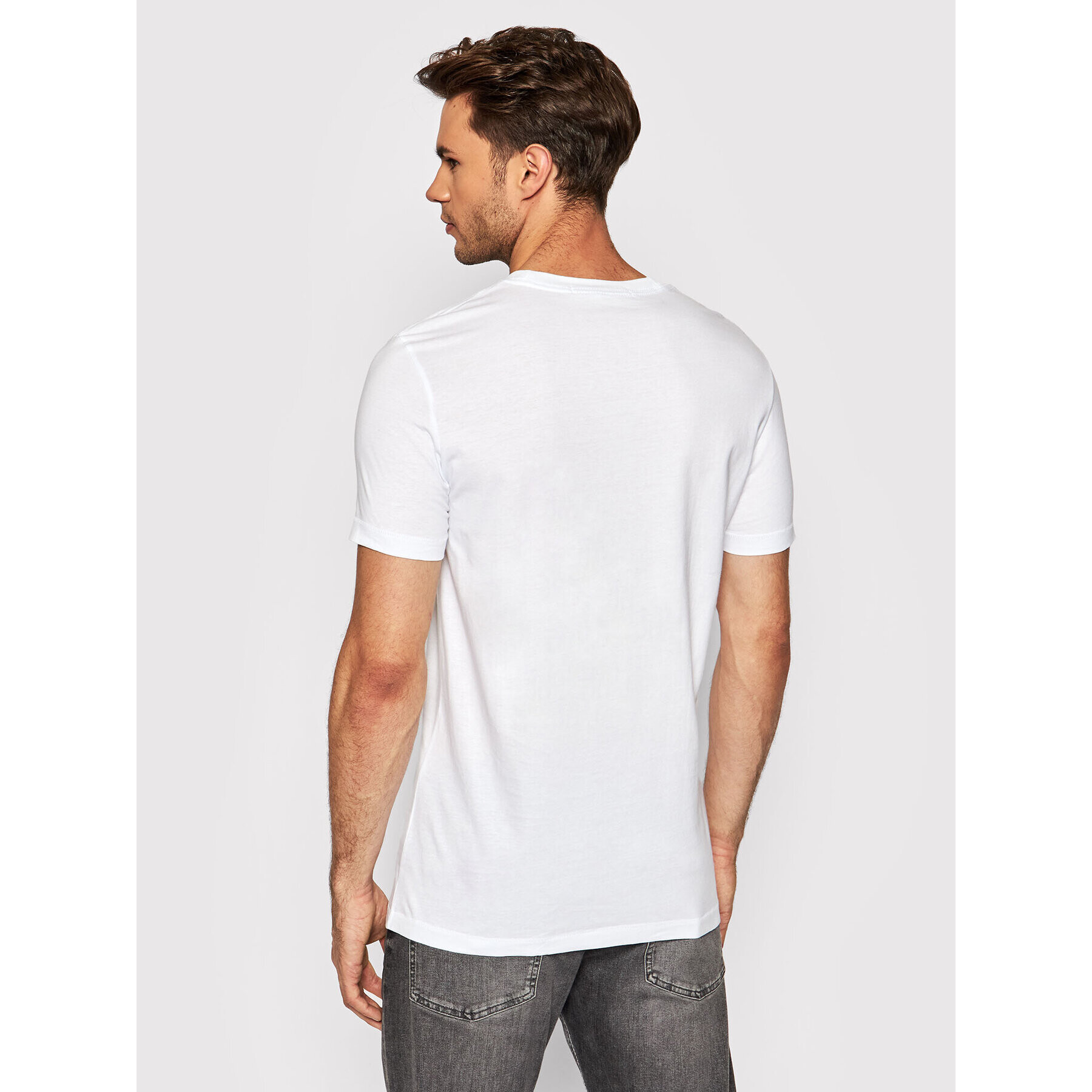 Calvin Klein Jeans T-Shirt J30J318745 Bílá Slim Fit - Pepit.cz