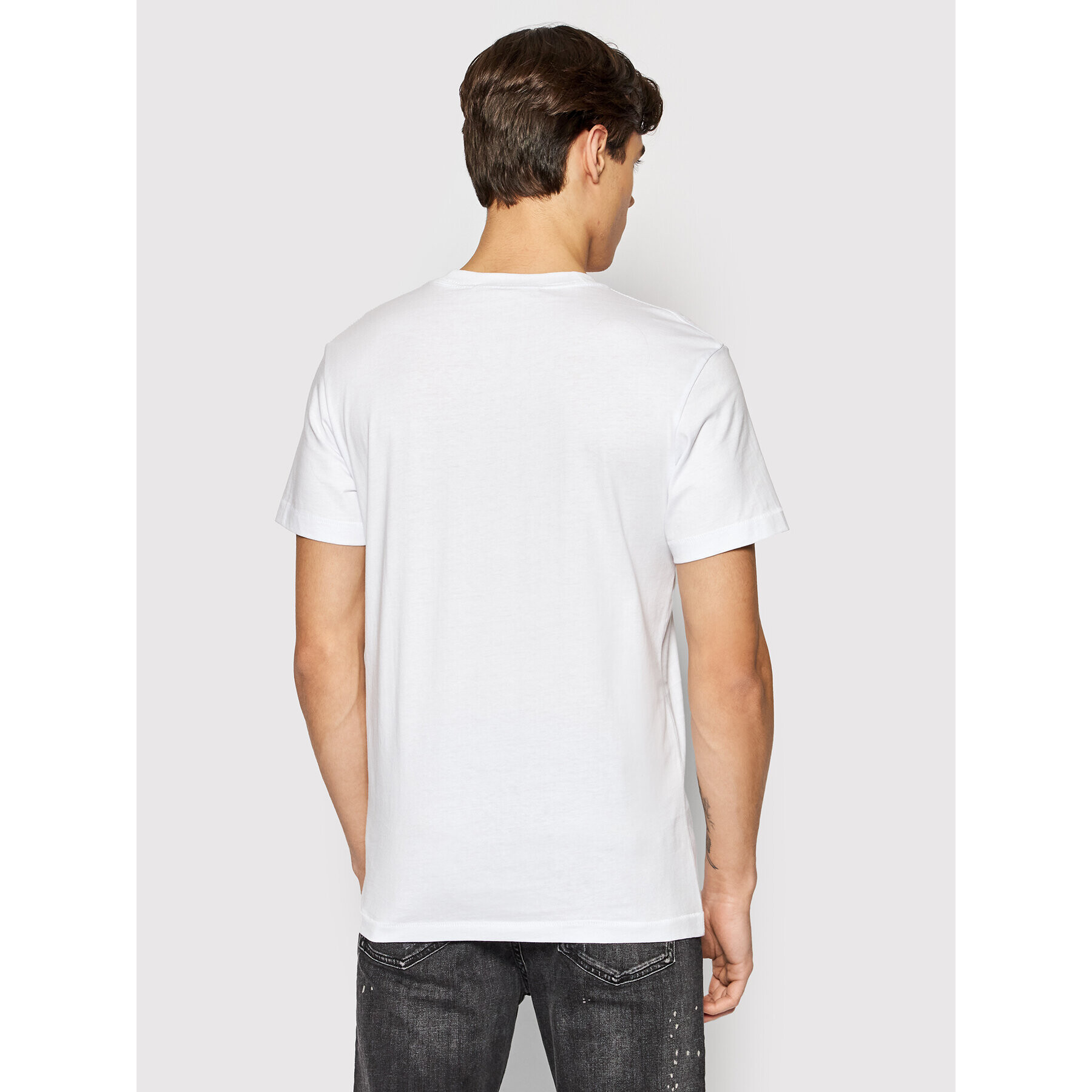 Calvin Klein Jeans T-Shirt J30J319293 Bílá Regular Fit - Pepit.cz