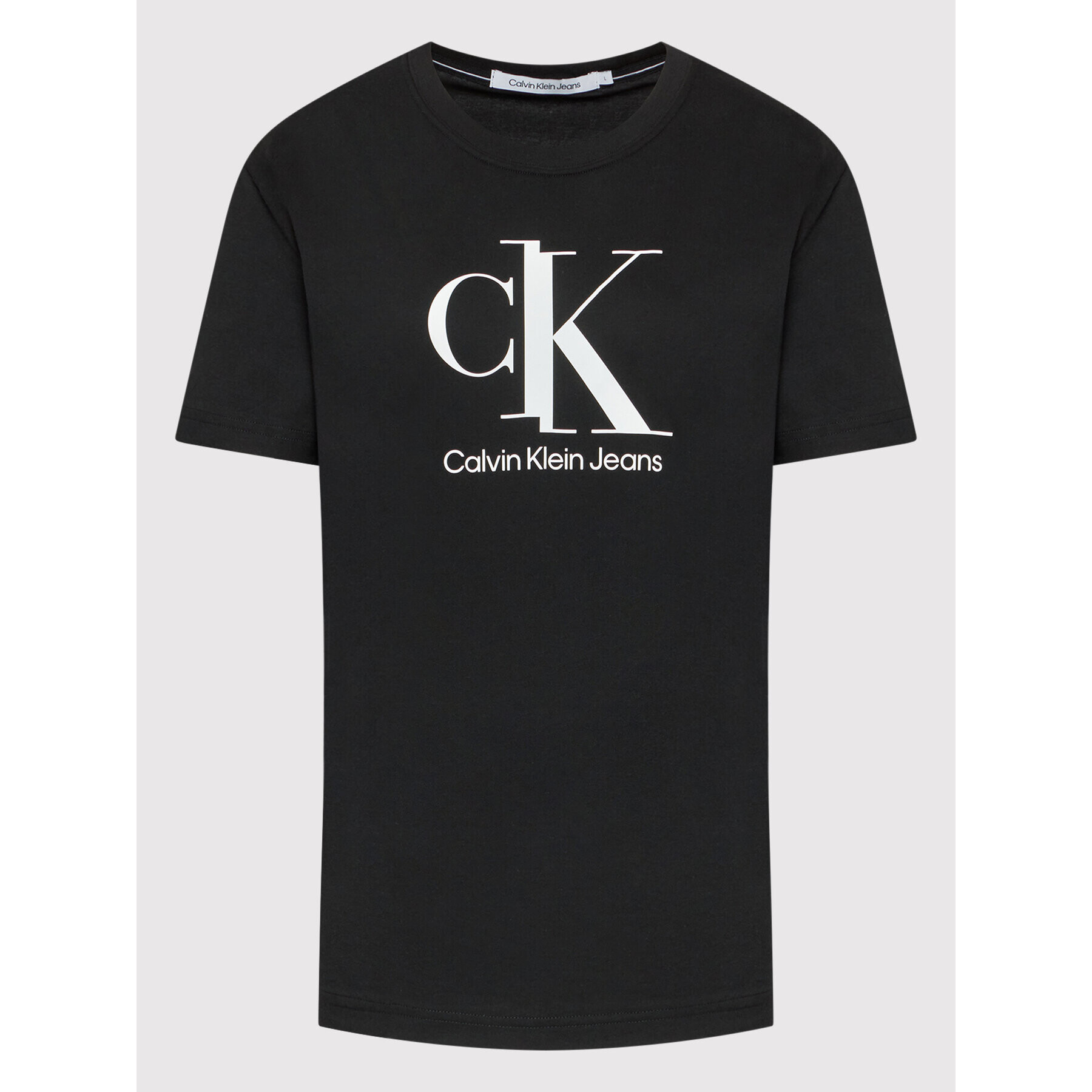 Calvin Klein Jeans T-Shirt J30J319713 Černá Regular Fit - Pepit.cz