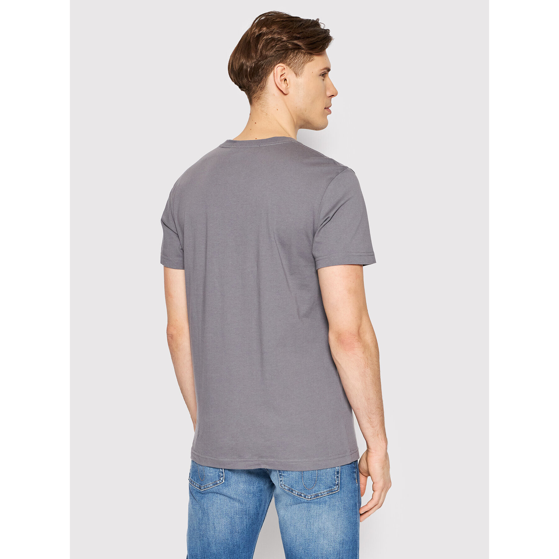 Calvin Klein Jeans T-Shirt J30J319876 Šedá Regular Fit - Pepit.cz