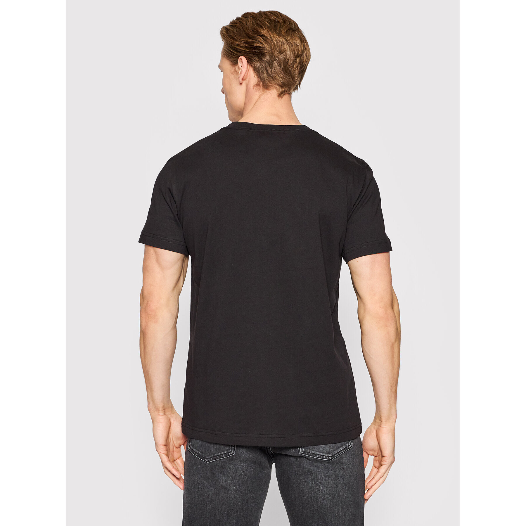 Calvin Klein Jeans T-Shirt J30J320194 Černá Regular Fit - Pepit.cz