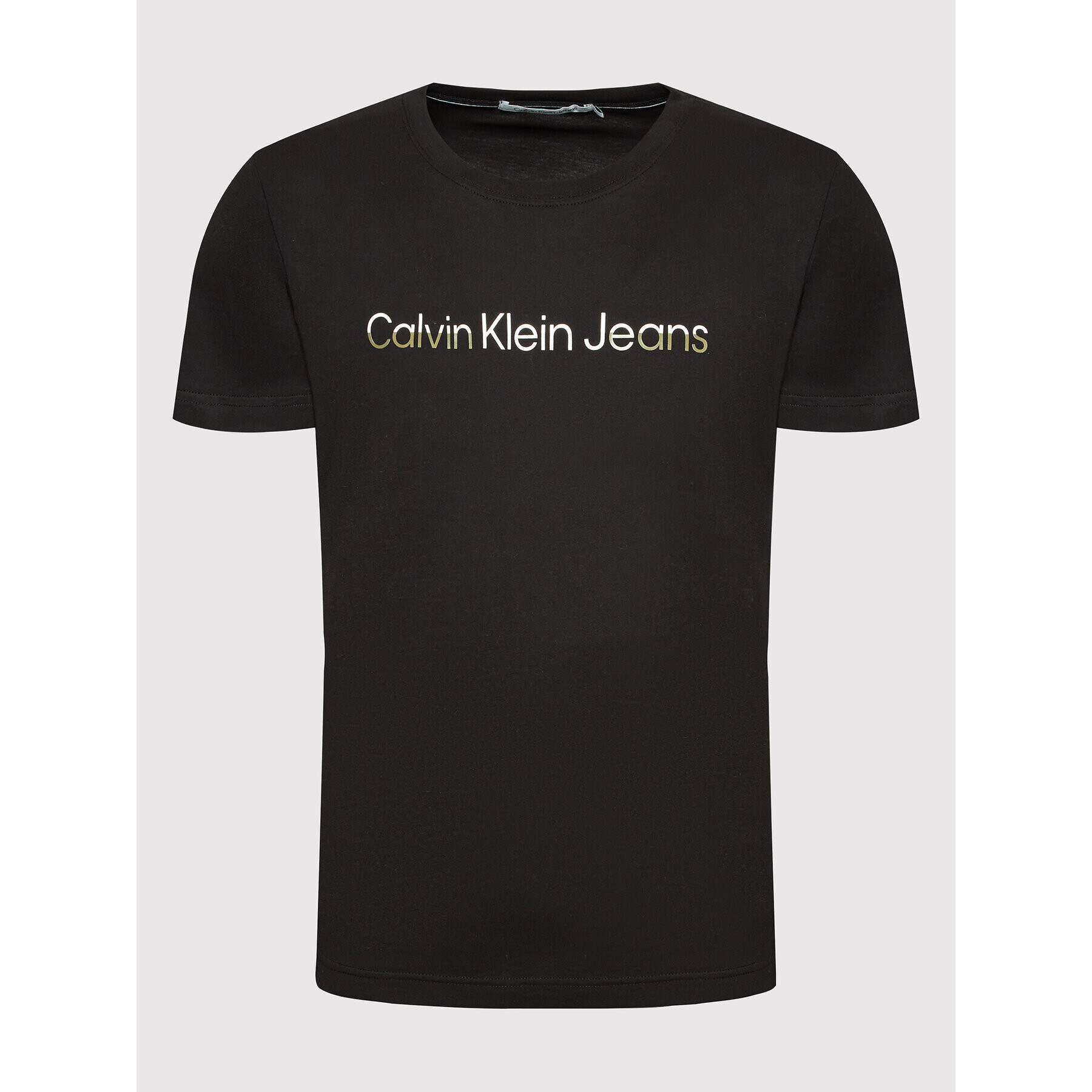 Calvin Klein Jeans T-Shirt J30J320194 Černá Regular Fit - Pepit.cz