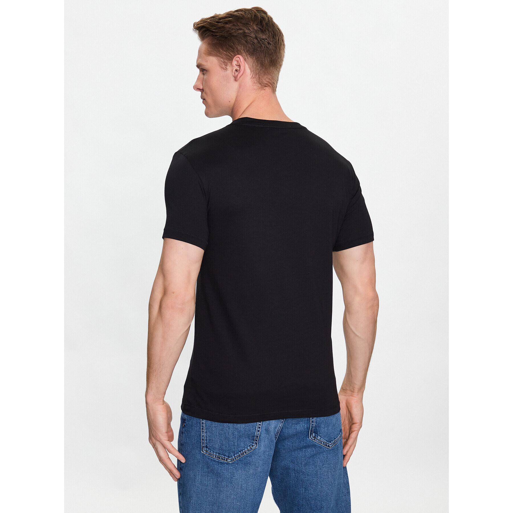 Calvin Klein Jeans T-Shirt J30J320806 Černá Regular Fit - Pepit.cz