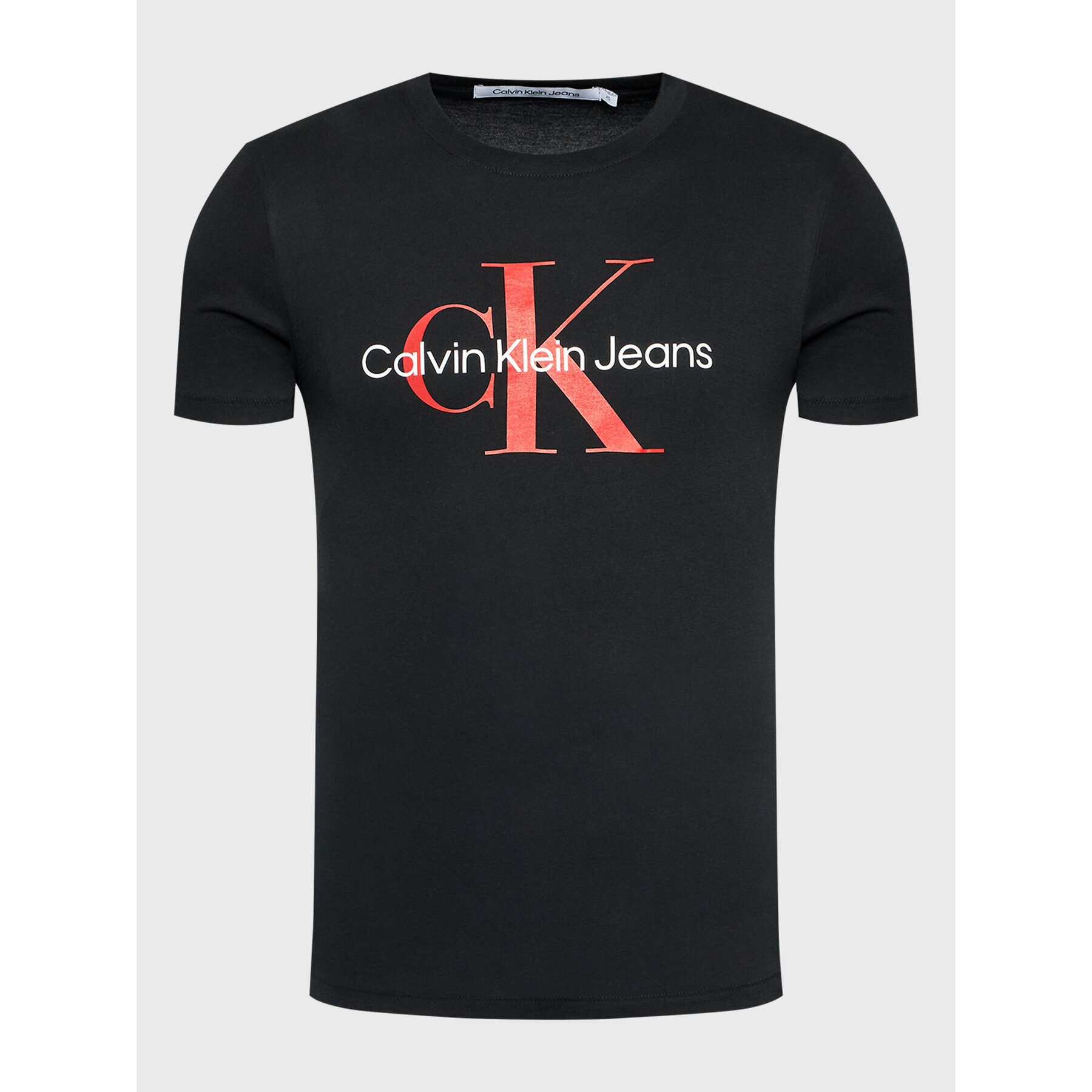 Calvin Klein Jeans T-Shirt J30J320806 Černá Slim Fit - Pepit.cz