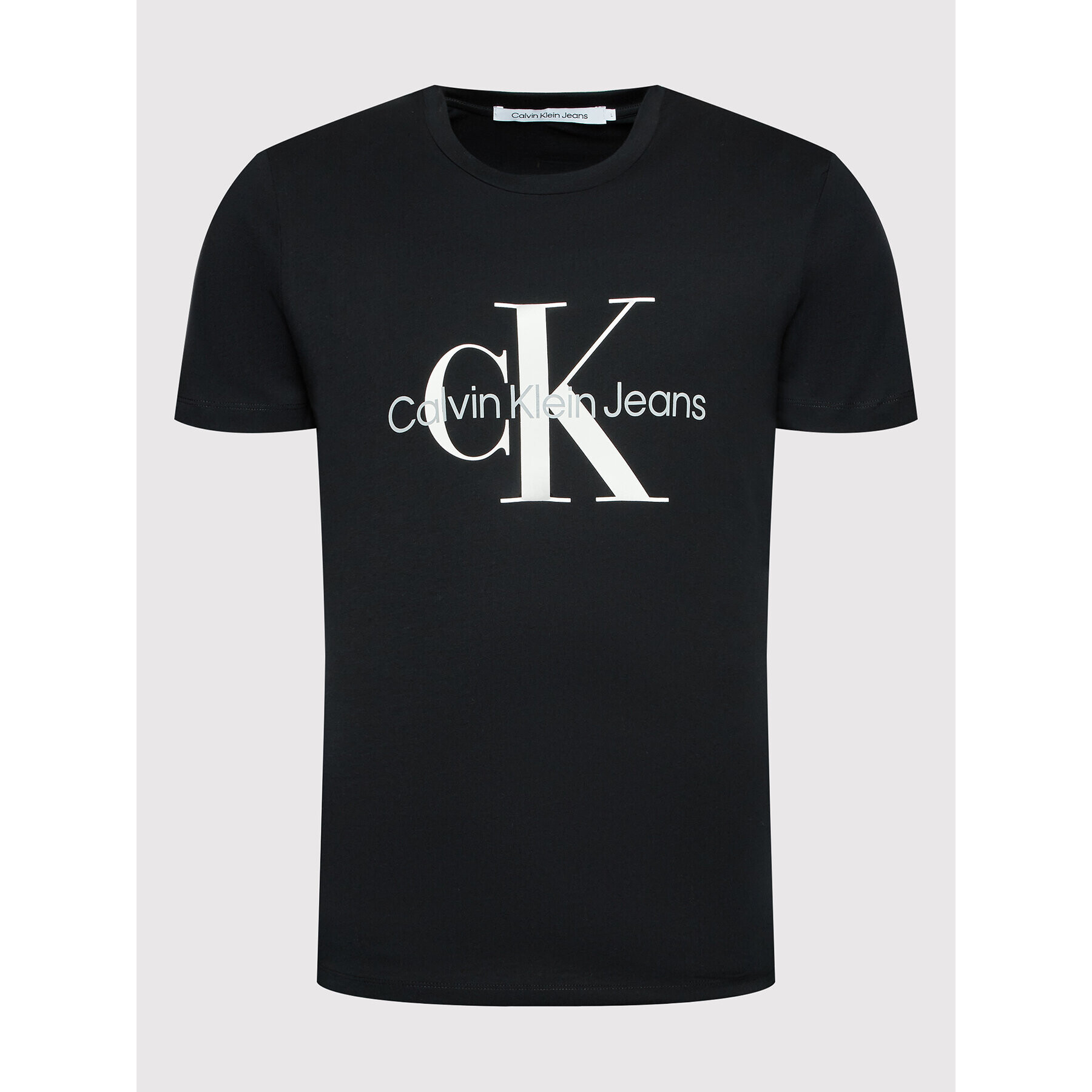 Calvin Klein Jeans T-Shirt J30J320935 Černá Slim Fit - Pepit.cz