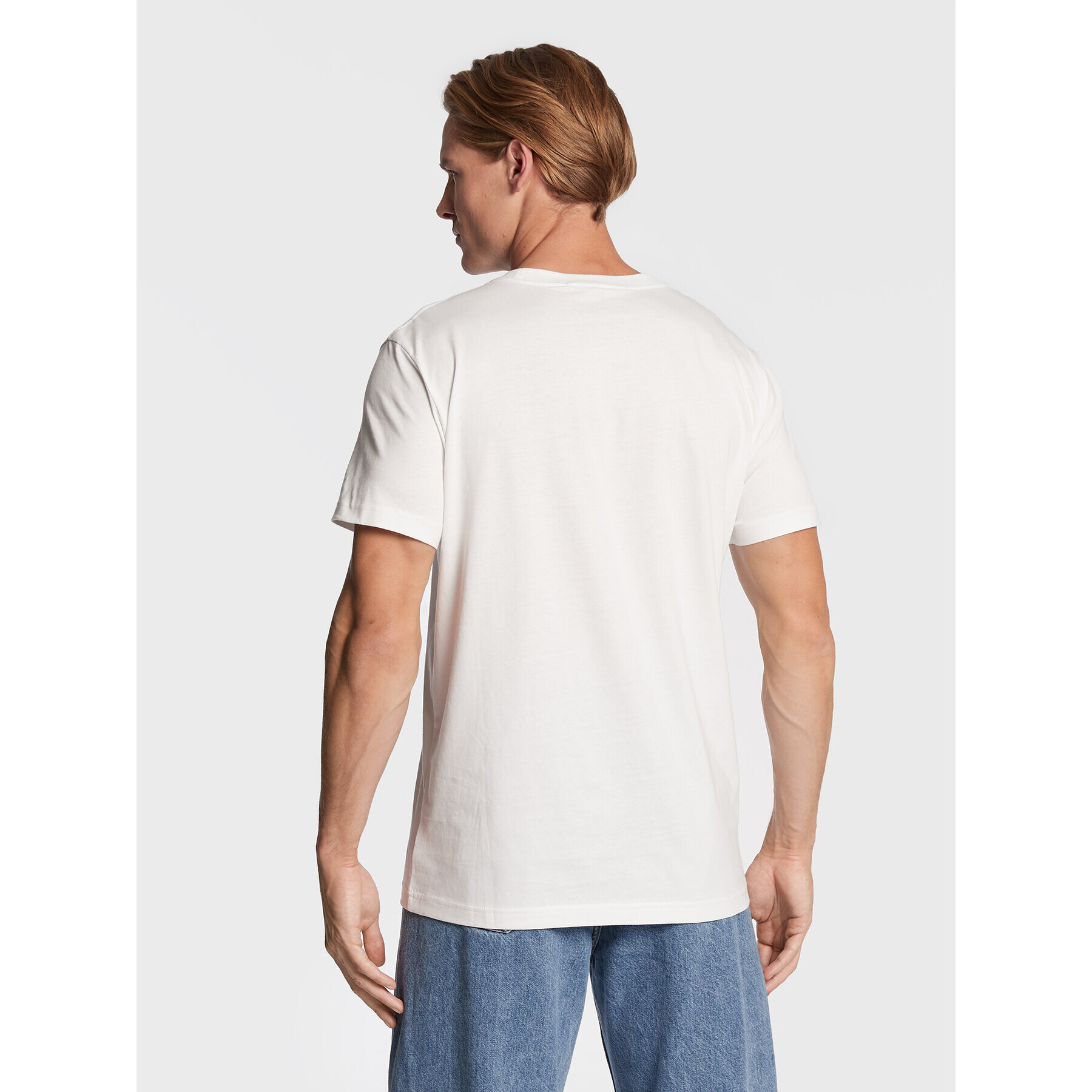 Calvin Klein Jeans T-Shirt J30J321772 Bílá Slim Fit - Pepit.cz