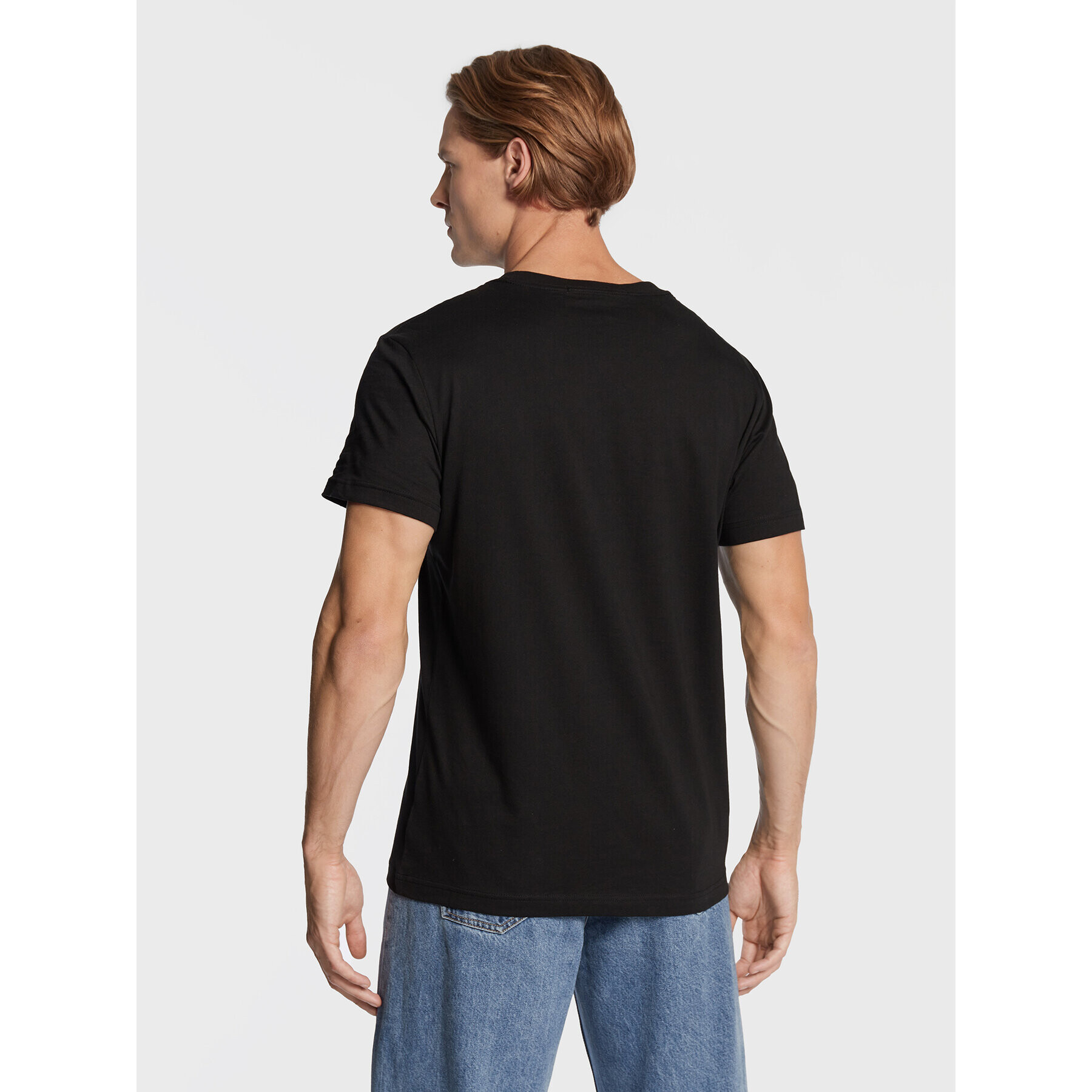 Calvin Klein Jeans T-Shirt J30J321772 Černá Slim Fit - Pepit.cz