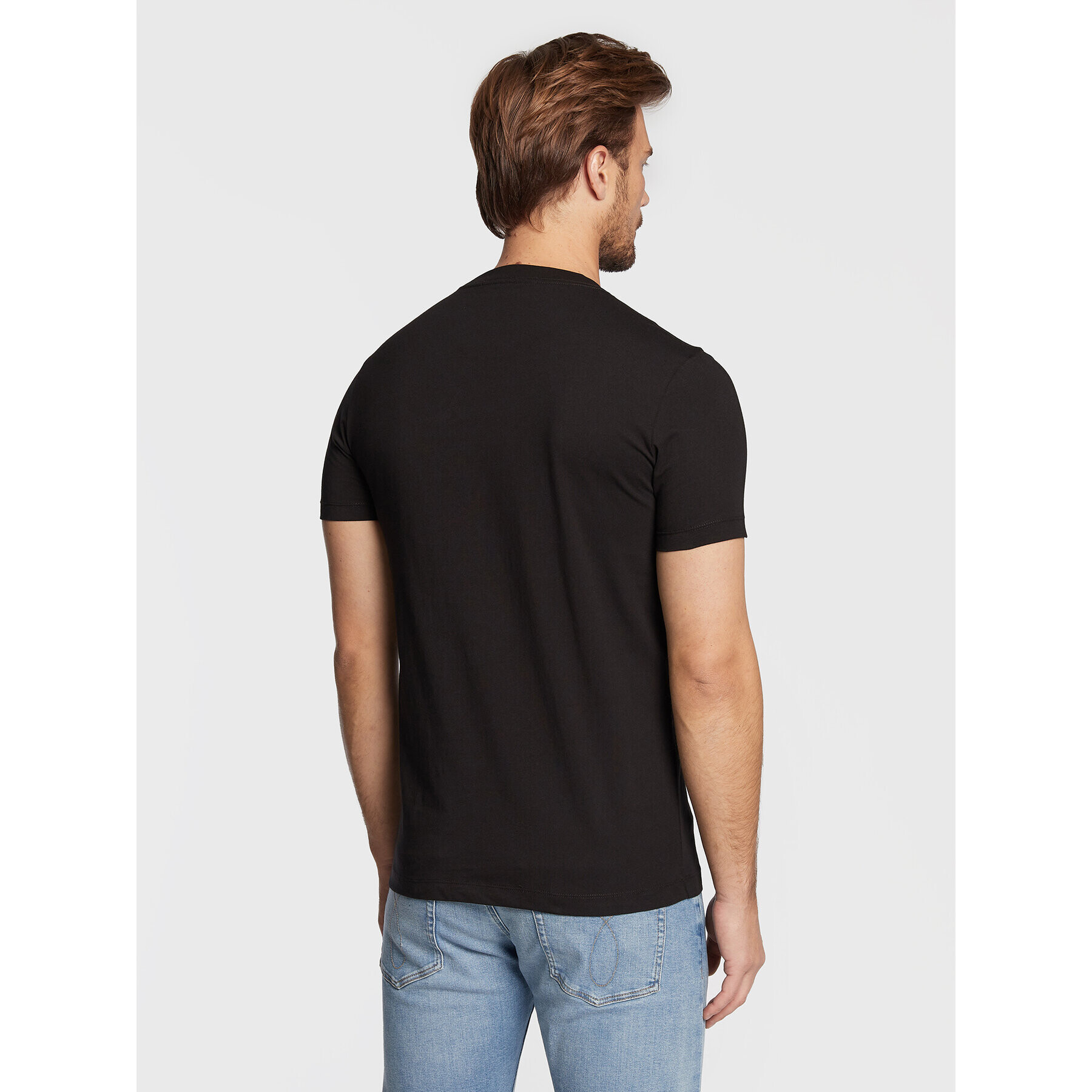 Calvin Klein Jeans T-Shirt J30J321776 Černá Regular Fit - Pepit.cz