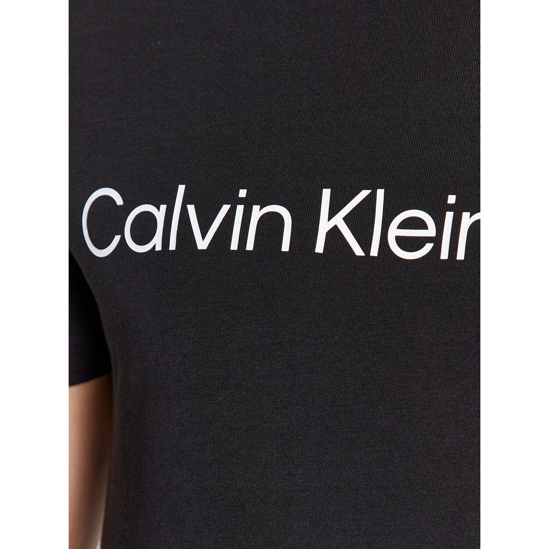 Calvin Klein Jeans T-Shirt J30J322552 Černá Slim Fit - Pepit.cz