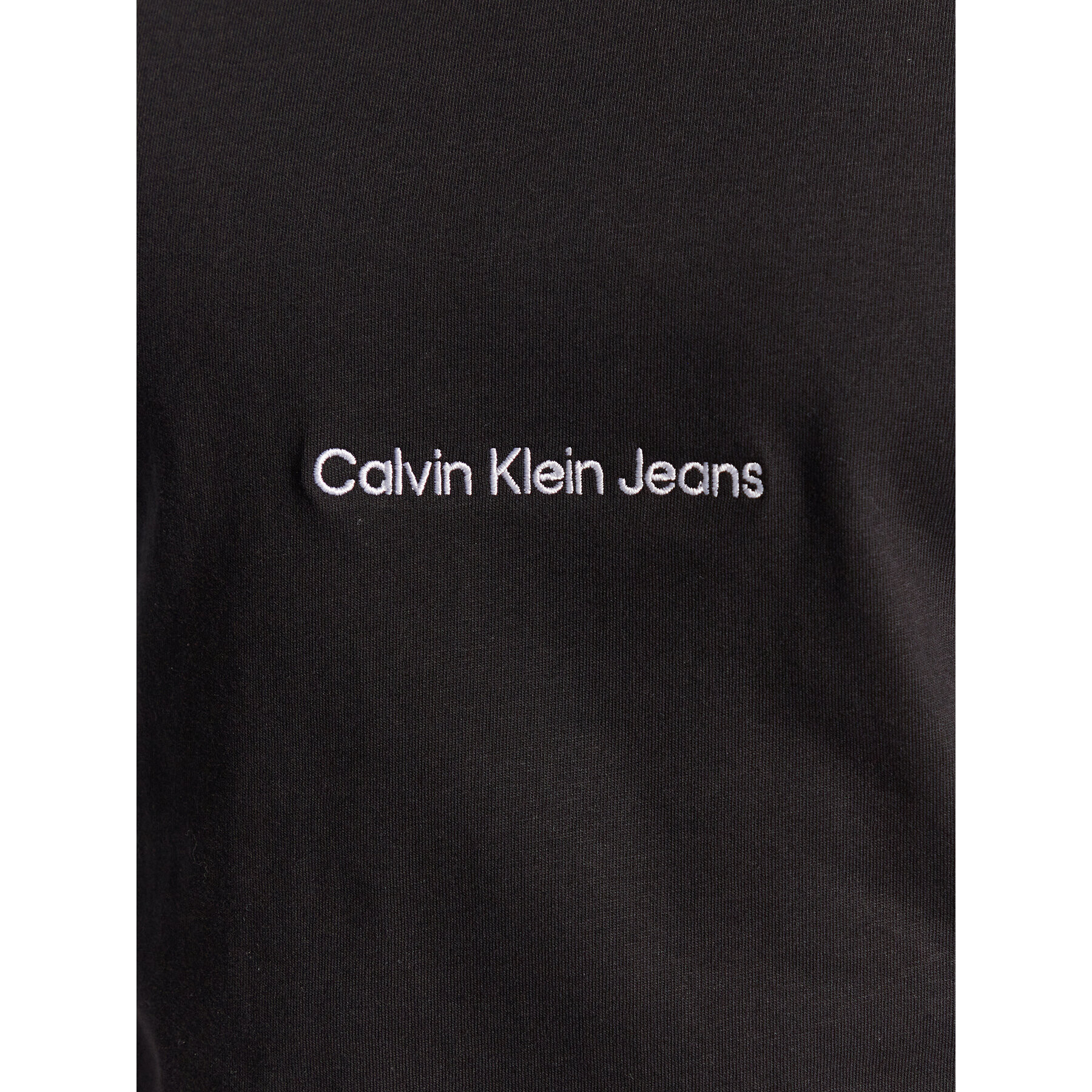 Calvin Klein Jeans T-Shirt J30J322848 Černá Slim Fit - Pepit.cz